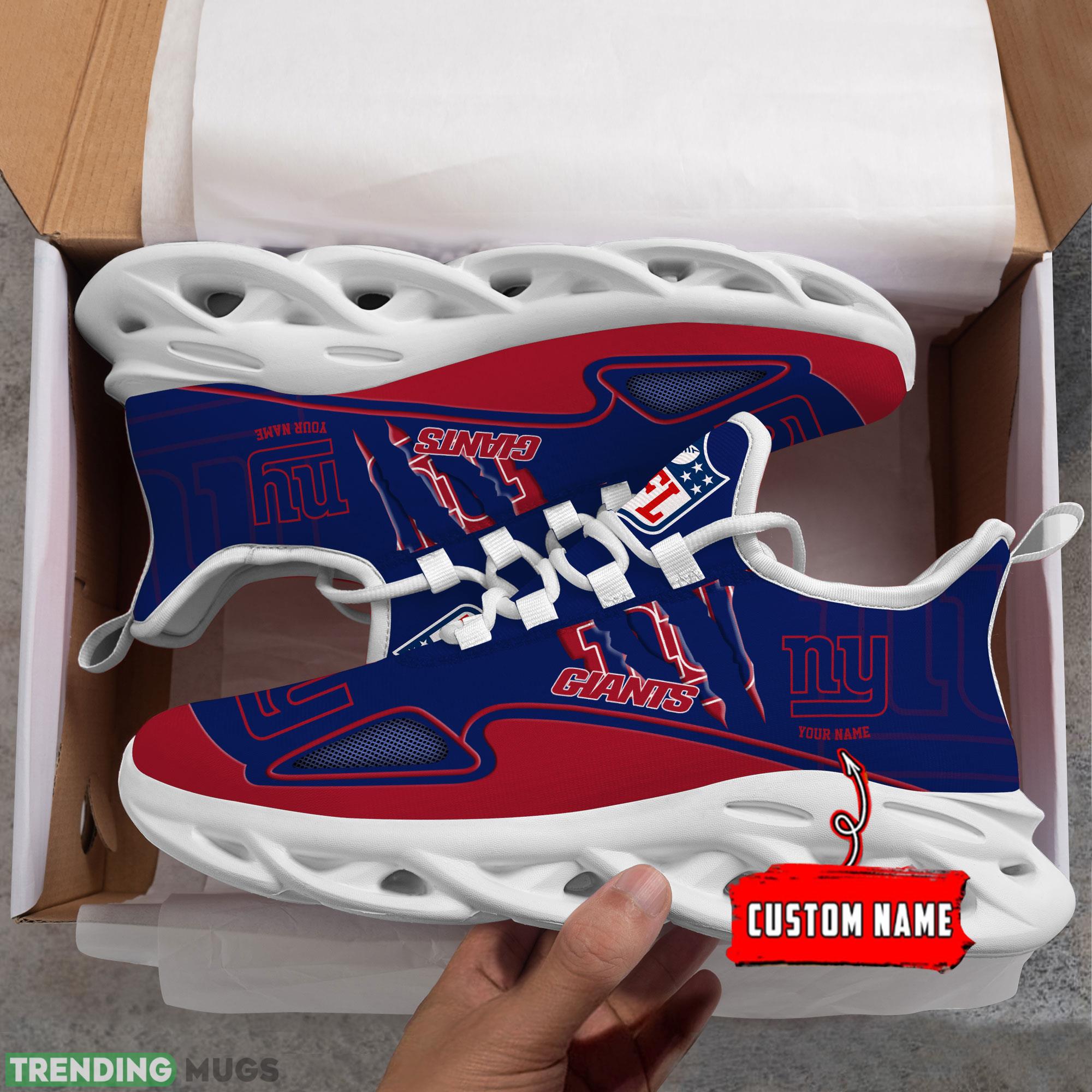 NFL New York Giants Max Soul Shoes Personalized Clunky Sneakers Ideas Gift Fans Max Soul NFL New York Giants Max Soul Shoes Personalized Clunky Sneakers Ideas Gift Fans Max Soul