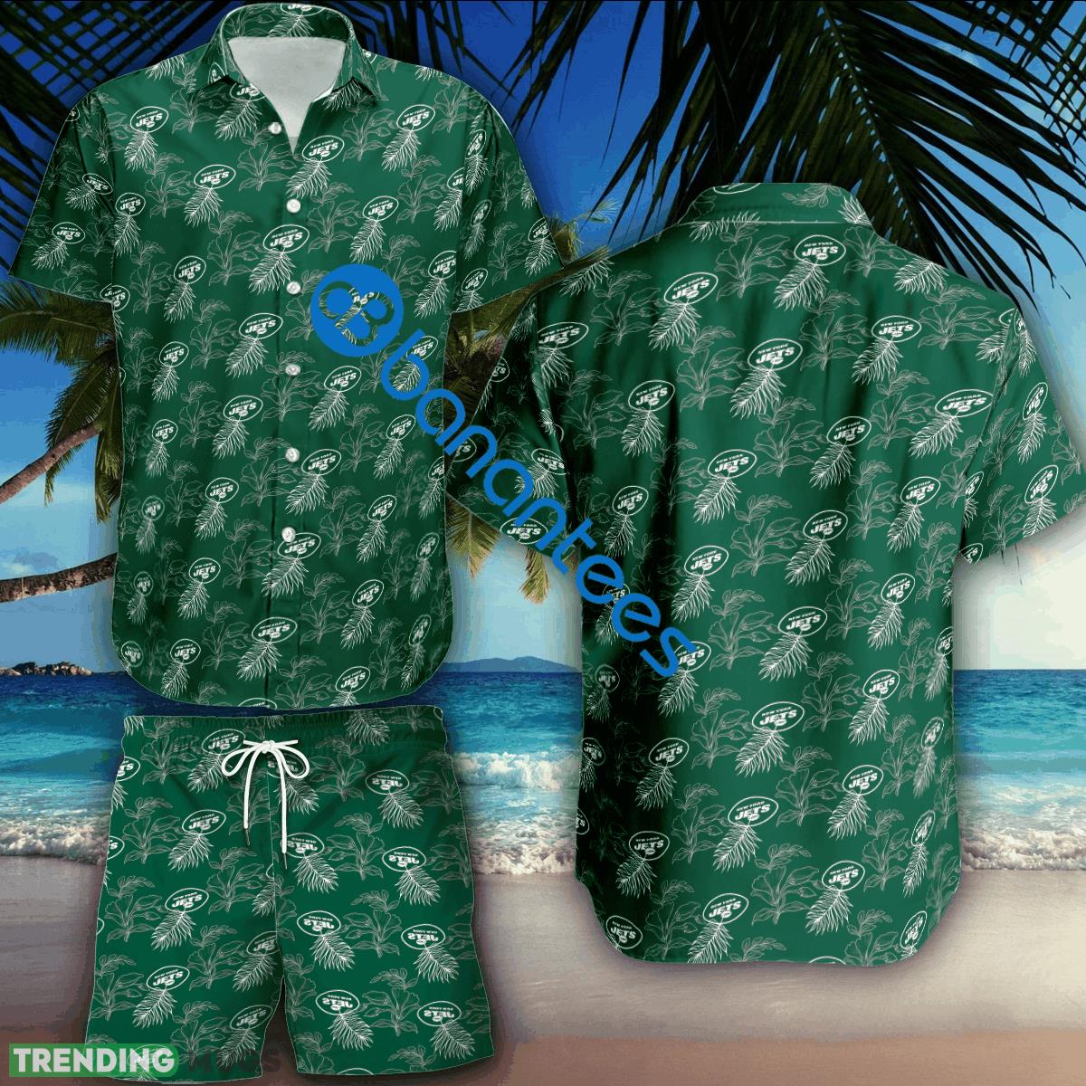 NFL New York Jets Combo Hawaiian Shirt & Short Logo Summer Beach - NFL New York Jets Combo Hawaiian Shirt & Short Logo Summer Beach NFL New York Jets Combo Hawaiian Shirt & Short Logo Summer Beach - NFL New York Jets Combo Hawaiian Shirt & Short Logo Summer Beach