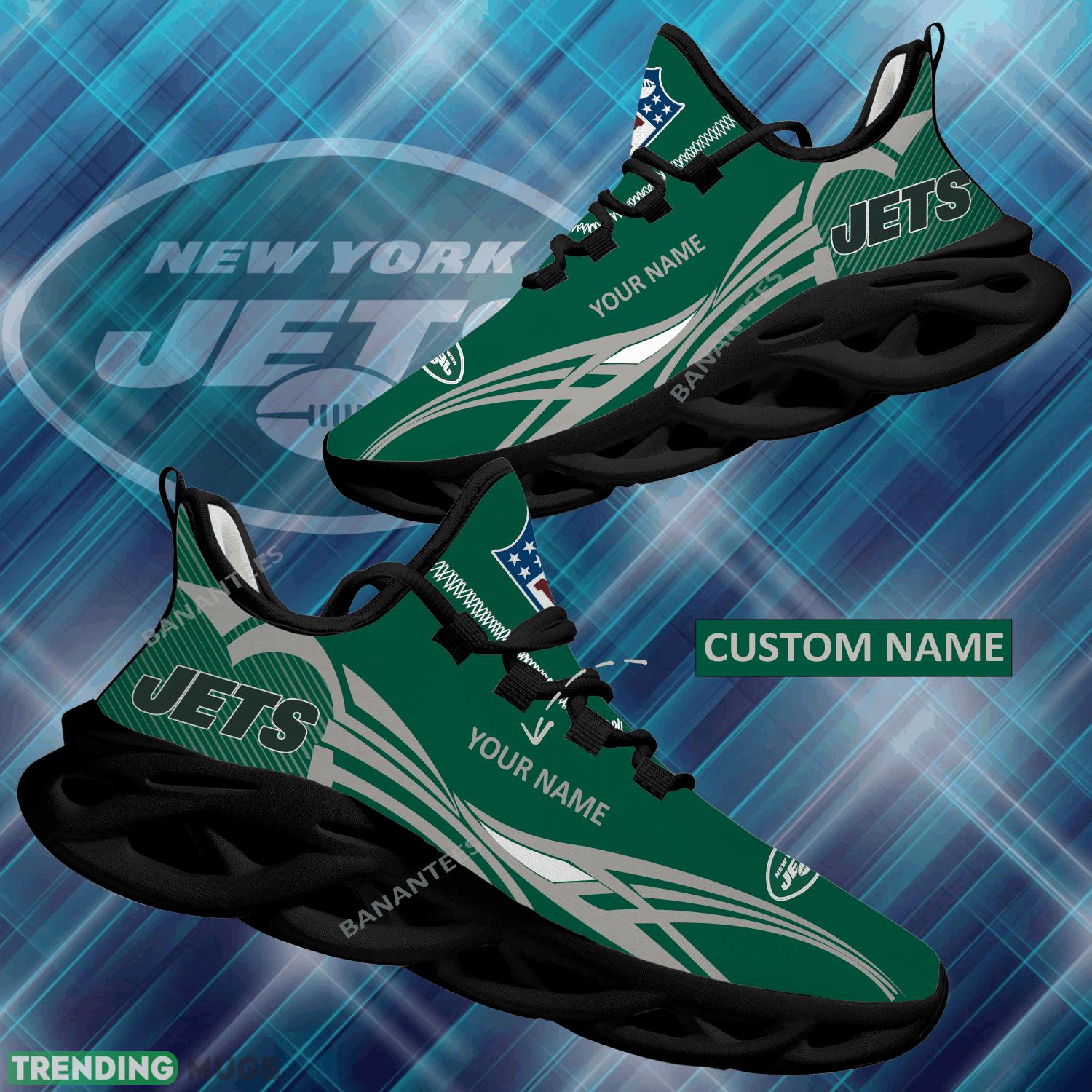 NFL New York Jets Max Soul Shoes New Personalized Craftsmanship Chunky Sneaker - NFL New York Jets Max Soul Shoes Personalized Photo 1 NFL New York Jets Max Soul Shoes New Personalized Craftsmanship Chunky Sneaker - NFL New York Jets Max Soul Shoes Personalized Photo 1