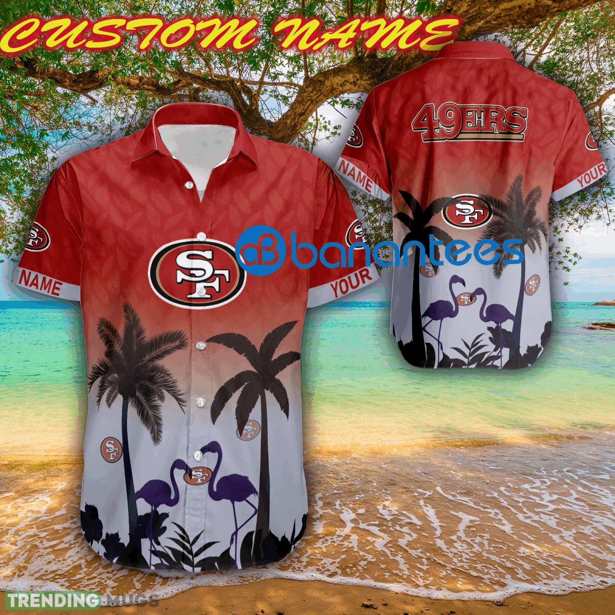 NFL San Francisco 49ers Vacation Logo All Over Print Hawaiian Shirt For Summer Custom Name - NFL San Francisco 49ers Vacation Logo All Over Print Hawaiian Shirt For Summer Custom Name NFL San Francisco 49ers Vacation Logo All Over Print Hawaiian Shirt For Summer Custom Name - NFL San Francisco 49ers Vacation Logo All Over Print Hawaiian Shirt For Summer Custom Name