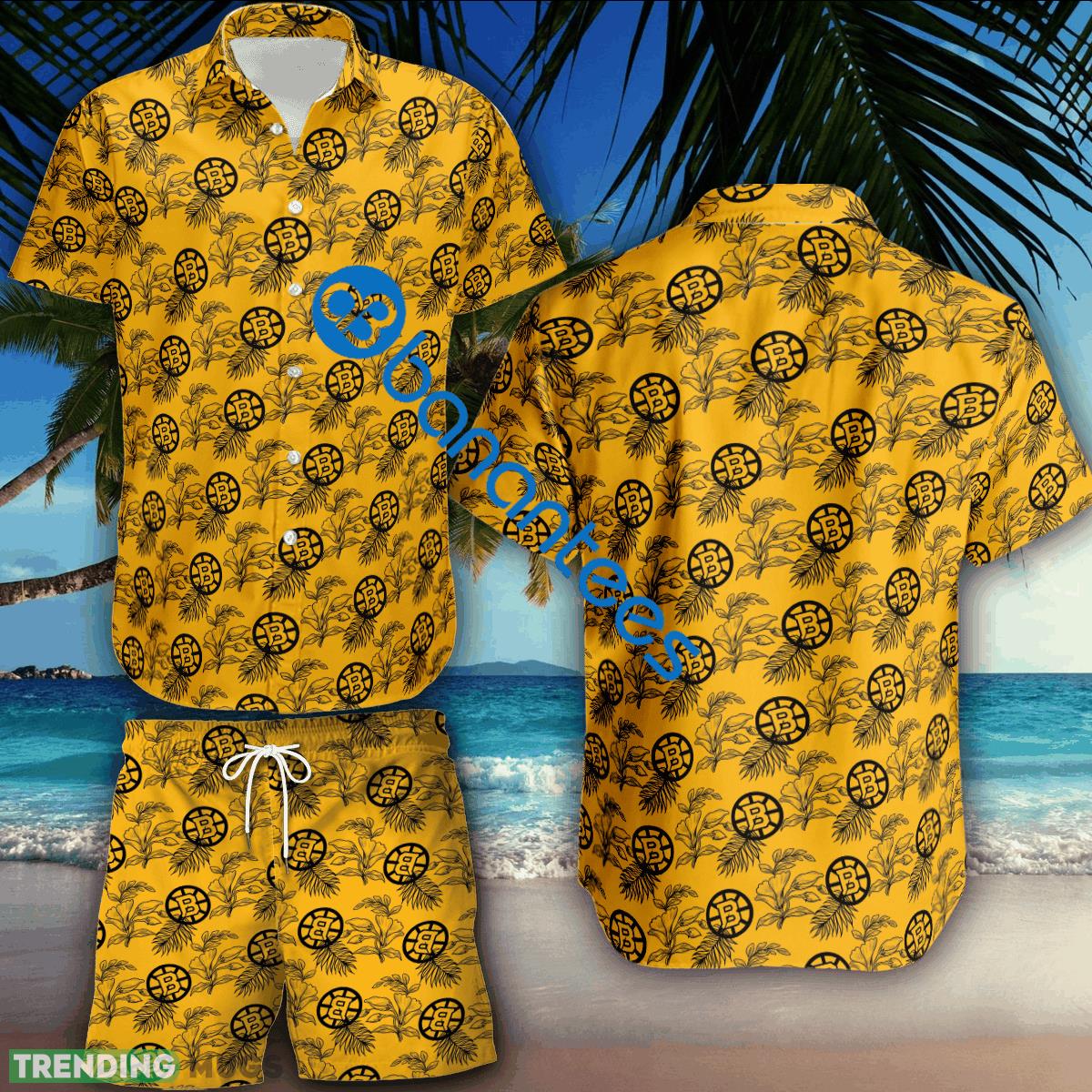 NHL Boston Bruins Combo Hawaiian Shirt & Short Logo Summer Beach - NHL Boston Bruins Combo Hawaiian Shirt & Short Logo Summer Beach NHL Boston Bruins Combo Hawaiian Shirt & Short Logo Summer Beach - NHL Boston Bruins Combo Hawaiian Shirt & Short Logo Summer Beach