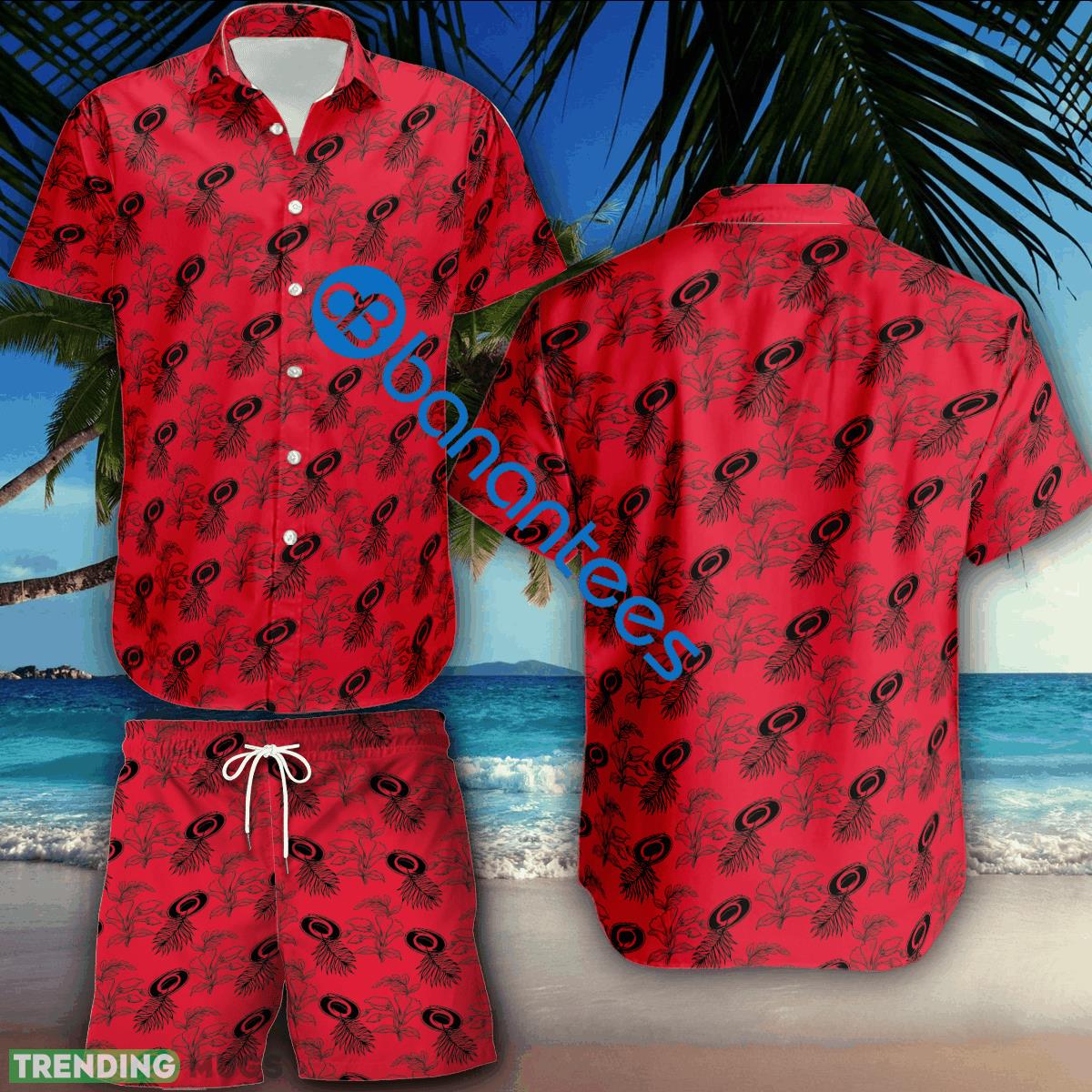 NHL Carolina Hurricanes Combo Hawaiian Shirt & Short Logo Summer Beach - NHL Carolina Hurricanes Combo Hawaiian Shirt & Short Logo Summer Beach NHL Carolina Hurricanes Combo Hawaiian Shirt & Short Logo Summer Beach - NHL Carolina Hurricanes Combo Hawaiian Shirt & Short Logo Summer Beach