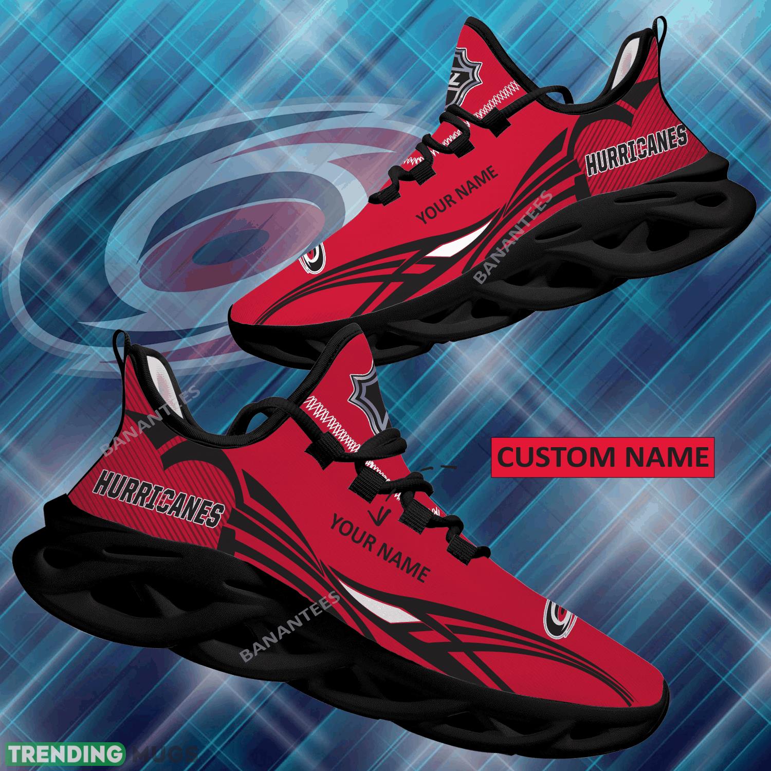 NHL Carolina Hurricanes Max Soul Shoes New Personalized Edgy Running Sneaker - NHL Carolina Hurricanes Max Soul Shoes Personalized Photo 1 NHL Carolina Hurricanes Max Soul Shoes New Personalized Edgy Running Sneaker - NHL Carolina Hurricanes Max Soul Shoes Personalized Photo 1