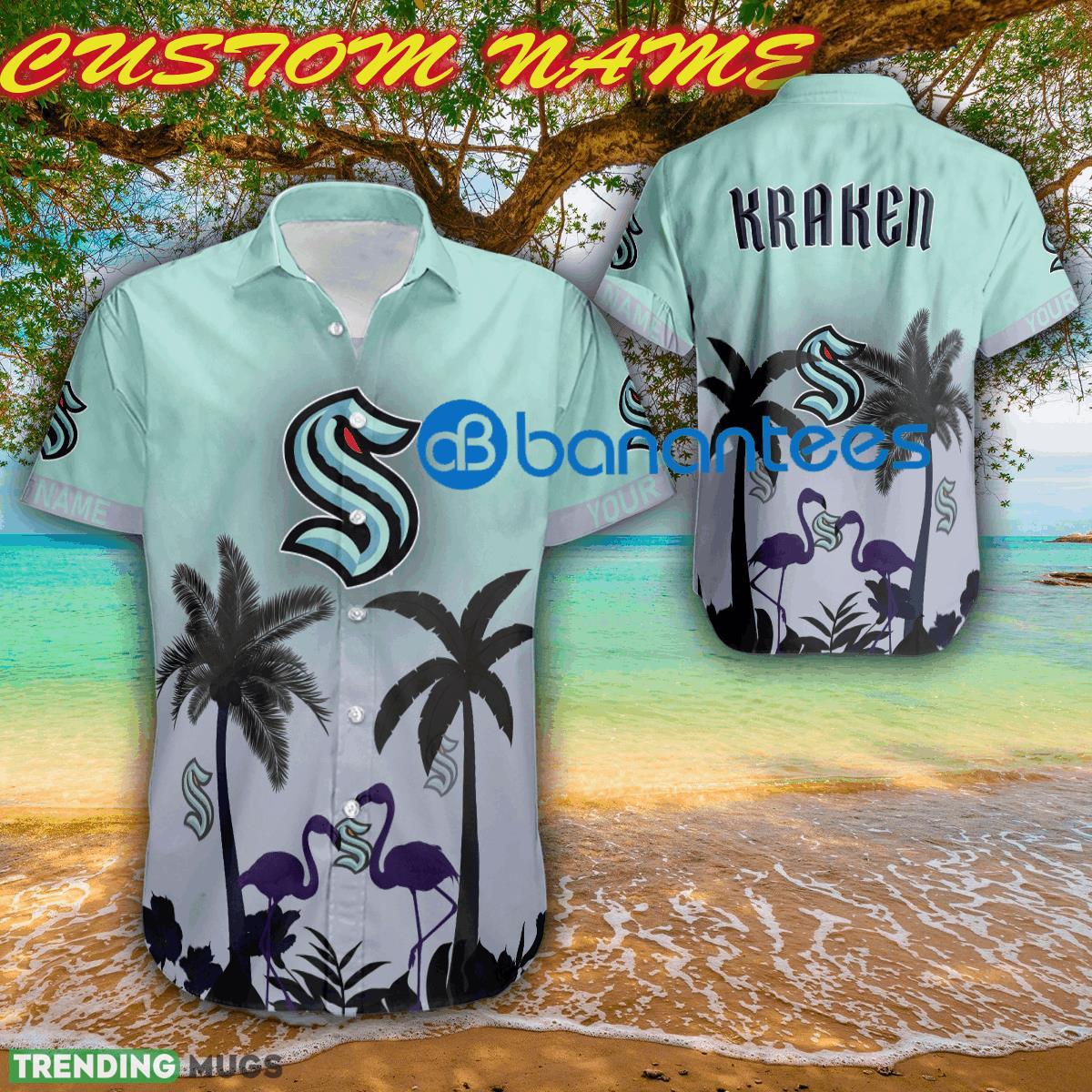NHL Seattle Kraken Designer AOP Hawaiian Shirt Men And Women Gift Custom Name - NHL Seattle Kraken Designer AOP Hawaiian Shirt Men And Women Gift Custom Name NHL Seattle Kraken Designer AOP Hawaiian Shirt Men And Women Gift Custom Name - NHL Seattle Kraken Designer AOP Hawaiian Shirt Men And Women Gift Custom Name