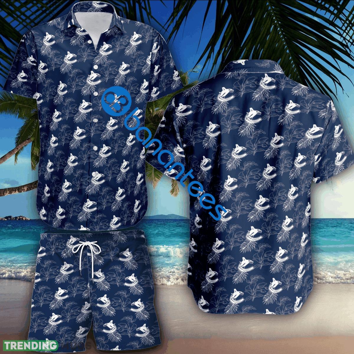 NHL Vancouver Canucks Combo Hawaiian Shirt & Short Logo Summer Beach - NHL Vancouver Canucks Combo Hawaiian Shirt & Short Logo Summer Beach NHL Vancouver Canucks Combo Hawaiian Shirt & Short Logo Summer Beach - NHL Vancouver Canucks Combo Hawaiian Shirt & Short Logo Summer Beach