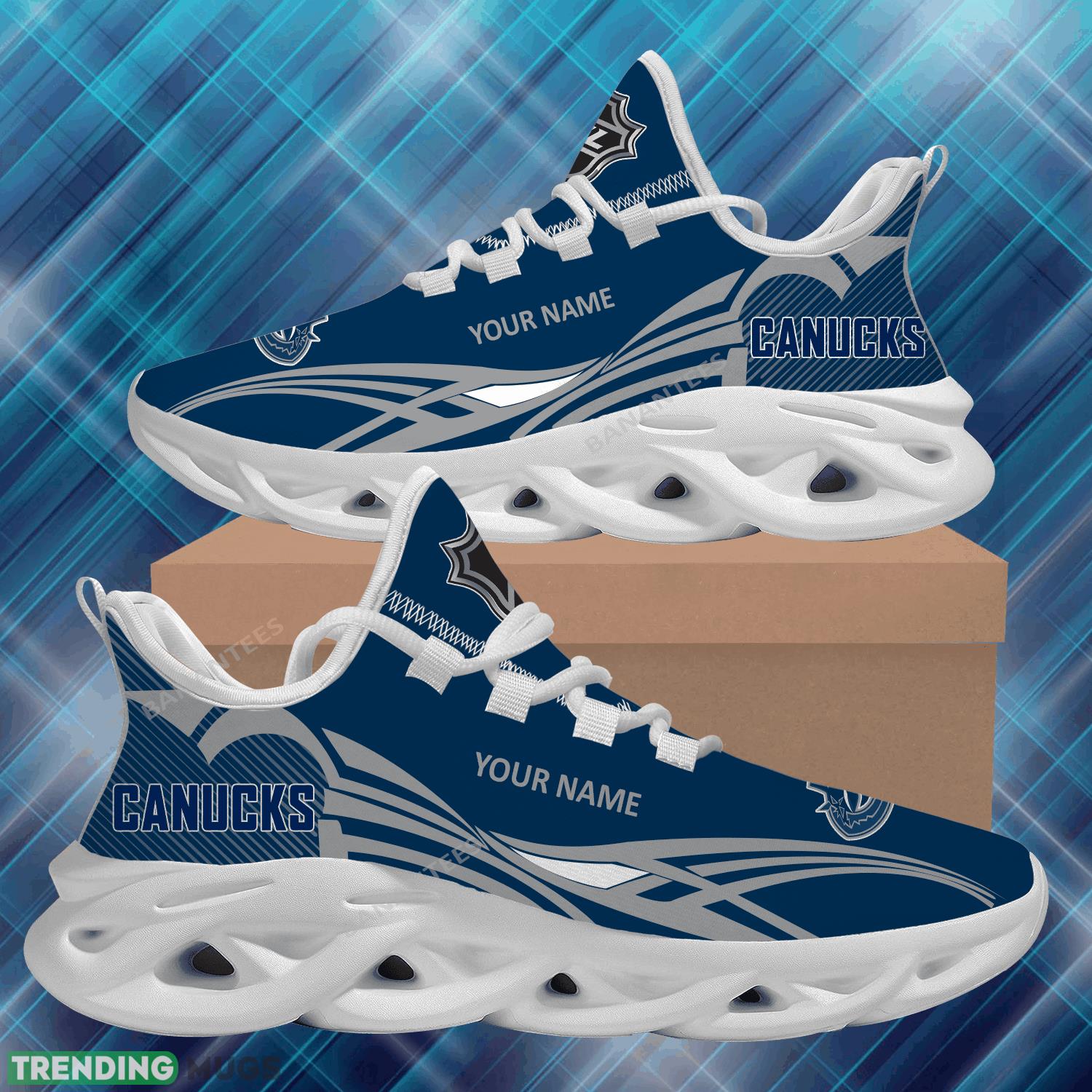 NHL Vancouver Canucks Max Soul Shoes New Personalized Style Chunky Sneaker Max Soul NHL Vancouver Canucks Max Soul Shoes New Personalized Style Chunky Sneaker Max Soul