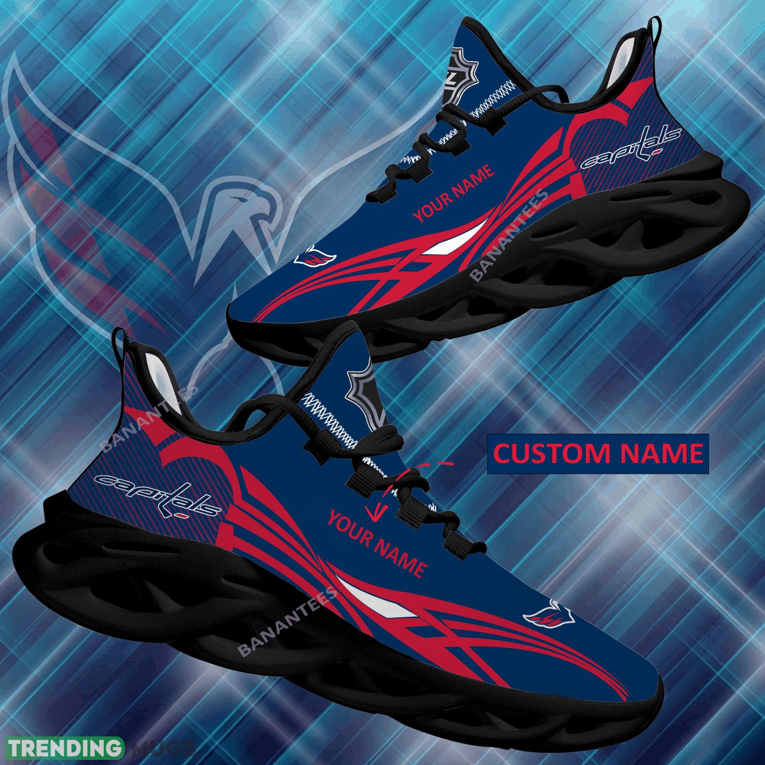 NHL Washington Capitals Max Soul Shoes New Personalized Fashion Sport Sneaker - NHL Washington Capitals Max Soul Shoes Personalized Photo 1 NHL Washington Capitals Max Soul Shoes New Personalized Fashion Sport Sneaker - NHL Washington Capitals Max Soul Shoes Personalized Photo 1