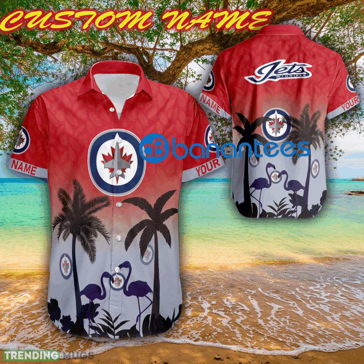 NHL Winnipeg Jets Famous Logo Beach Hawaiian Shirt For Summer Custom Name - NHL Winnipeg Jets Famous Logo Beach Hawaiian Shirt For Summer Custom Name NHL Winnipeg Jets Famous Logo Beach Hawaiian Shirt For Summer Custom Name - NHL Winnipeg Jets Famous Logo Beach Hawaiian Shirt For Summer Custom Name