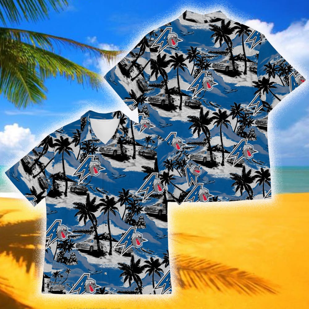 North Carolina Asheville Bulldogs Sports American Tropical Patterns Colorful 3D Hawaiian Shirt For Fans Gifts Aloha Beach - 200124-104352