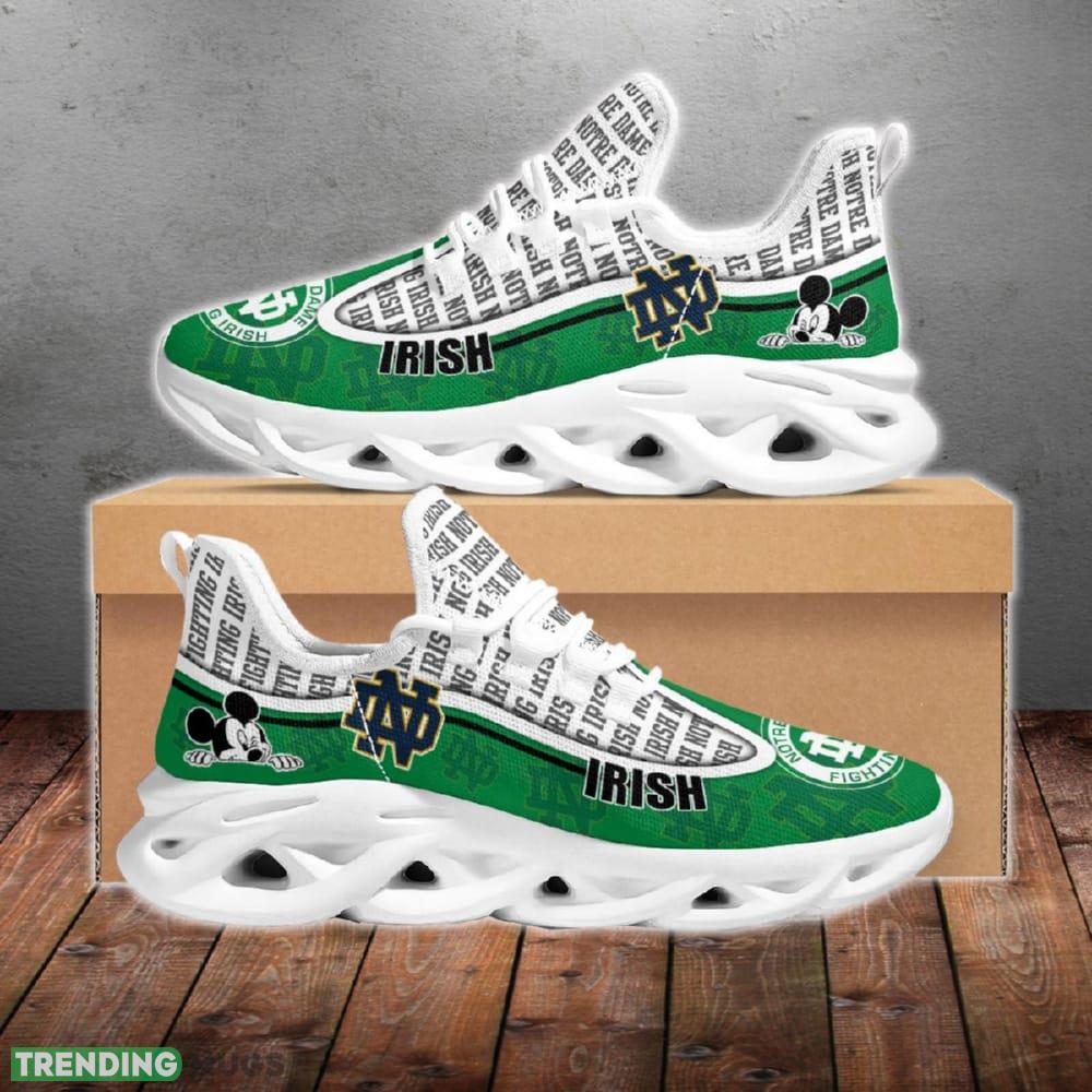 Notre Dame Fighting Irish Iconography Chunky Shoes New Max Soul Sneakers Men Gift - Notre Dame Fighting Irish Mickey Mouse Max Soul Shoes_1 Notre Dame Fighting Irish Iconography Chunky Shoes New Max Soul Sneakers Men Gift - Notre Dame Fighting Irish Mickey Mouse Max Soul Shoes_1