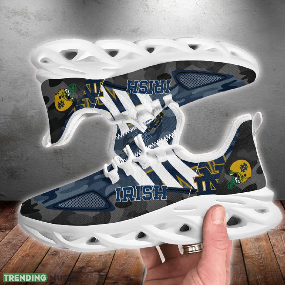 Notre Dame Fighting Irish Military Camouflage Insignia Chunky Shoes New Max Soul Sneakers Men Gift Max Soul Notre Dame Fighting Irish Military Camouflage Insignia Chunky Shoes New Max Soul Sneakers Men Gift Max Soul