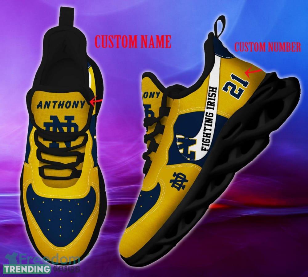 Notre Dame Fighting Irish NFL Clunky Shoes Custom Number And Name Max Soul Sneakers Max Soul Notre Dame Fighting Irish NFL Clunky Shoes Custom Number And Name Max Soul Sneakers Max Soul