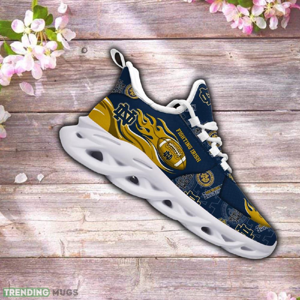 Notre Dame Fighting Irish Personalized Max Soul Sneakers New Running Shoes For Fans Max Soul Notre Dame Fighting Irish Personalized Max Soul Sneakers New Running Shoes For Fans Max Soul