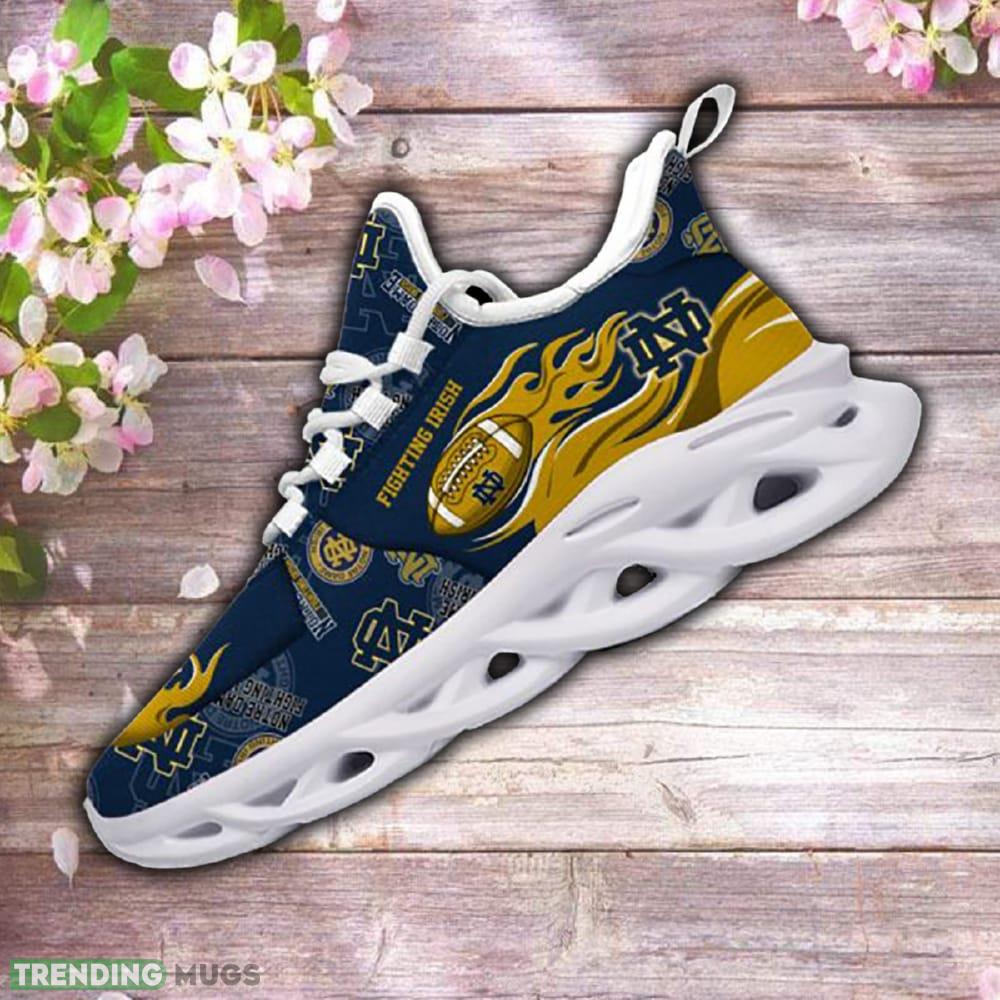 Notre Dame Fighting Irish Personalized Max Soul Sneakers New Running Shoes For Fans Max Soul Notre Dame Fighting Irish Personalized Max Soul Sneakers New Running Shoes For Fans Max Soul