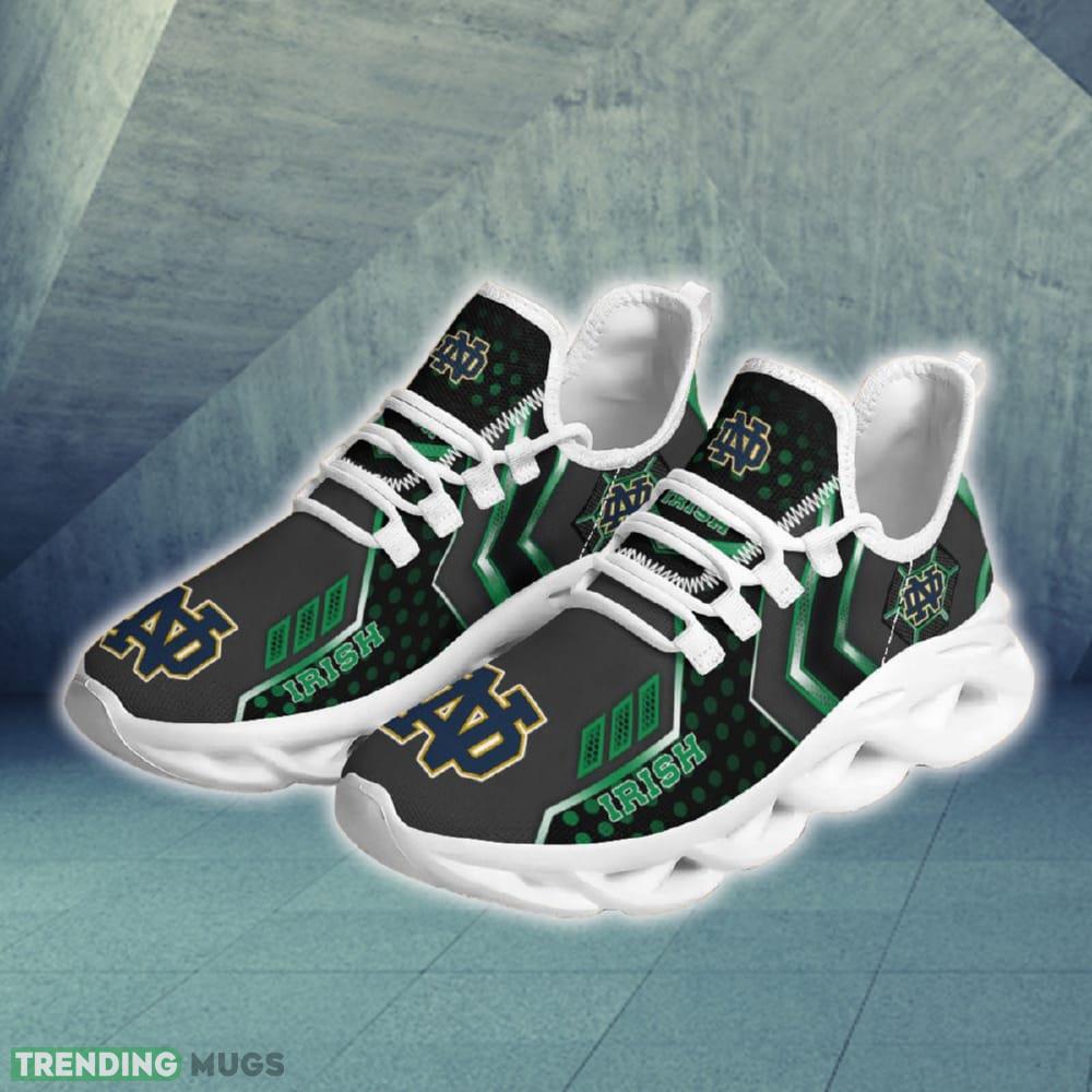 Notre Dame Fighting Irish Pro Standard Trademark Chunky Shoes New Max Soul Sneakers Men Gift Max Soul Notre Dame Fighting Irish Pro Standard Trademark Chunky Shoes New Max Soul Sneakers Men Gift Max Soul
