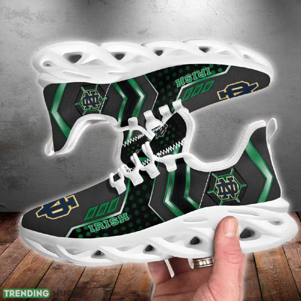 Notre Dame Fighting Irish Pro Standard Trademark Chunky Shoes New Max Soul Sneakers Men Gift Max Soul Notre Dame Fighting Irish Pro Standard Trademark Chunky Shoes New Max Soul Sneakers Men Gift Max Soul