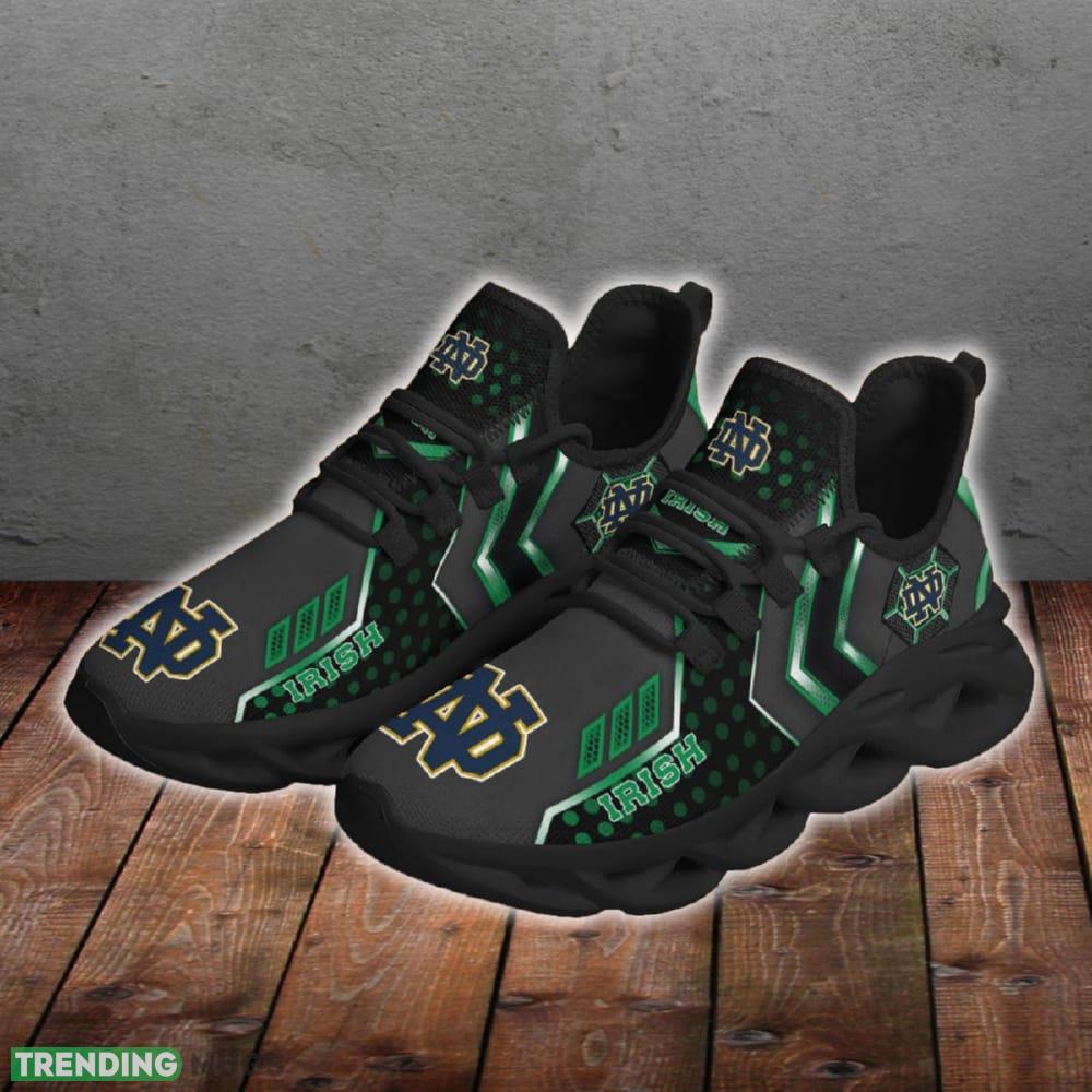Notre Dame Fighting Irish Pro Standard Trademark Chunky Shoes New Max Soul Sneakers Men Gift Max Soul Notre Dame Fighting Irish Pro Standard Trademark Chunky Shoes New Max Soul Sneakers Men Gift Max Soul