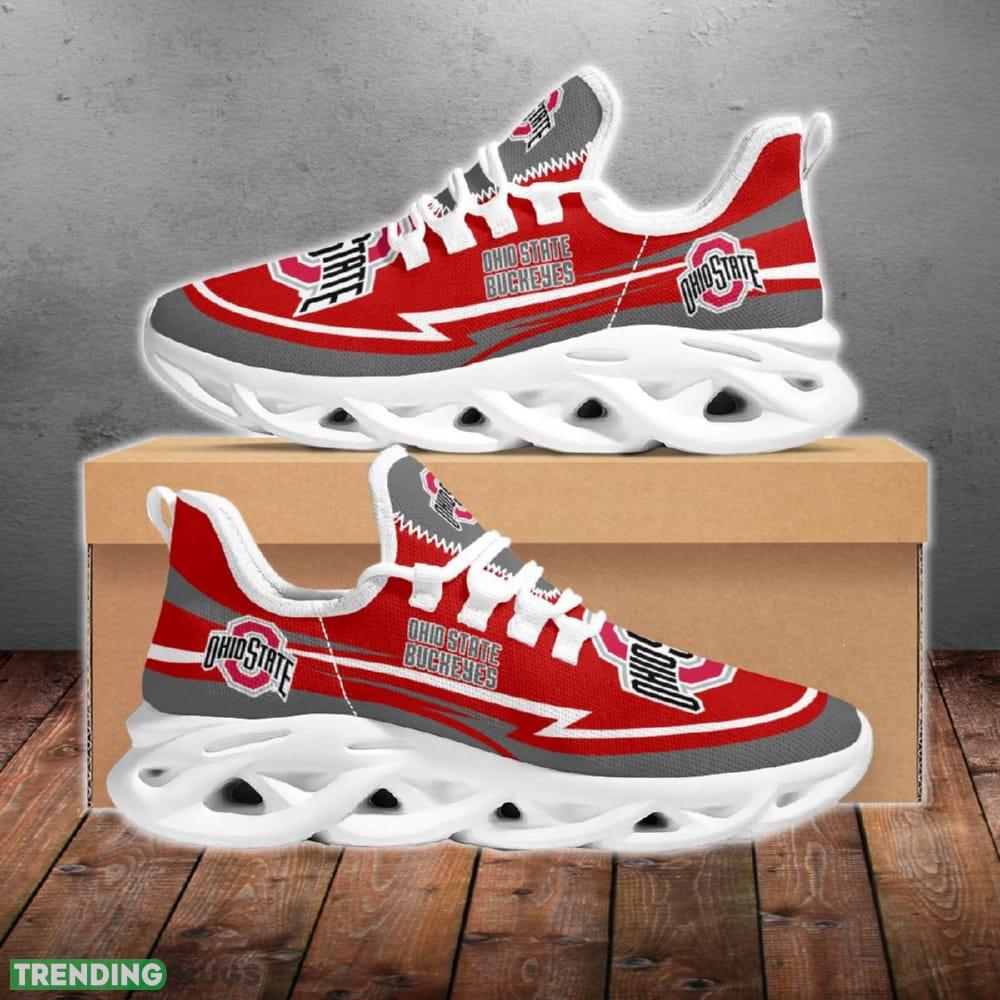 Ohio State Buckeyes Are Coming Curves Recognizable Chunky Shoes New Max Soul Sneakers Men Gift - Ohio State Buckeyes Are Coming Curves Max Soul Shoes_1 Ohio State Buckeyes Are Coming Curves Recognizable Chunky Shoes New Max Soul Sneakers Men Gift - Ohio State Buckeyes Are Coming Curves Max Soul Shoes_1