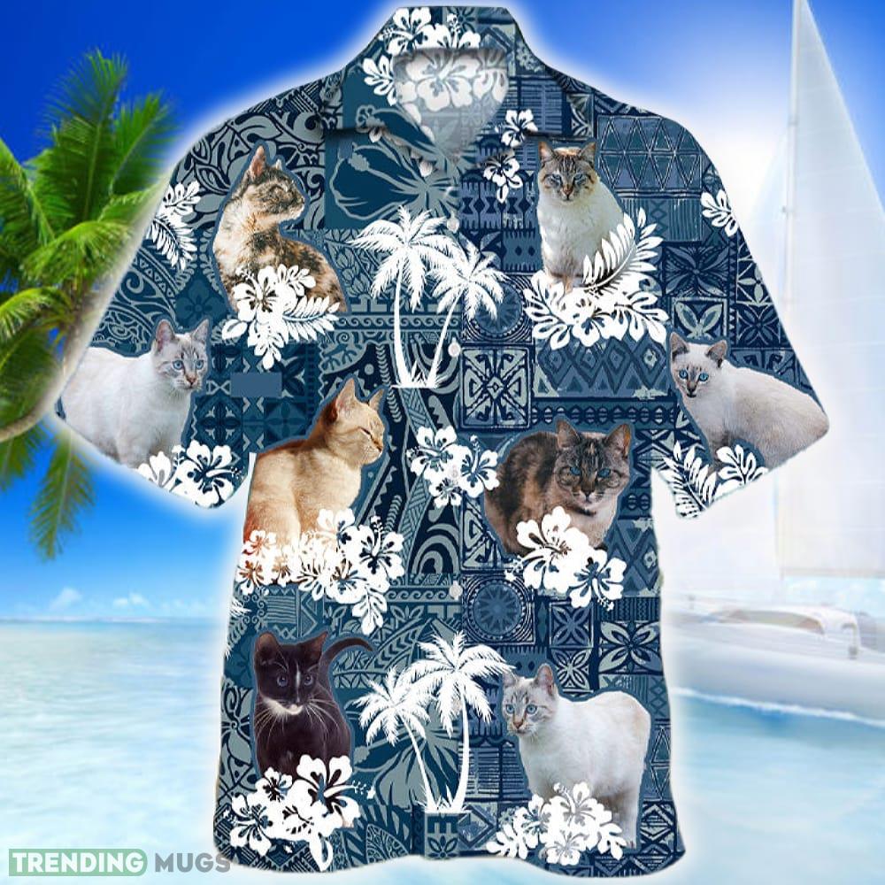 Ojos Azules Hawaiian Shirt Cat Lover Summer Gift For Men Women Beach - Ojos Azules Hawaiian Shirt Cat Lover Summer Gift For Men Women_1 Ojos Azules Hawaiian Shirt Cat Lover Summer Gift For Men Women Beach - Ojos Azules Hawaiian Shirt Cat Lover Summer Gift For Men Women_1