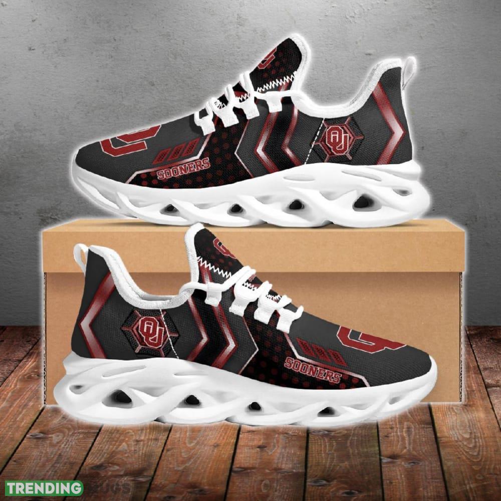 Oklahoma Sooners Pro Standard Unconventional Chunky Shoes New Max Soul Sneakers Men Gift - Oklahoma Sooners Pro Standard Max Soul Shoes_1 Oklahoma Sooners Pro Standard Unconventional Chunky Shoes New Max Soul Sneakers Men Gift - Oklahoma Sooners Pro Standard Max Soul Shoes_1