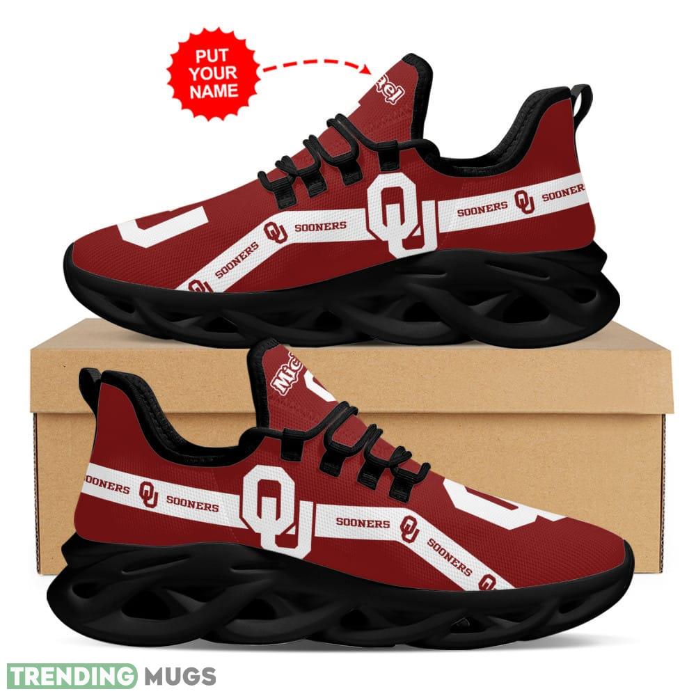 Oklahoma Sooners Summer Custom Name Max Soul Sneakers Luxury NCAA1 Shoes For Men Women Gift Chunky For Fans Max Soul Oklahoma Sooners Summer Custom Name Max Soul Sneakers Luxury NCAA1 Shoes For Men Women Gift Chunky For Fans Max Soul