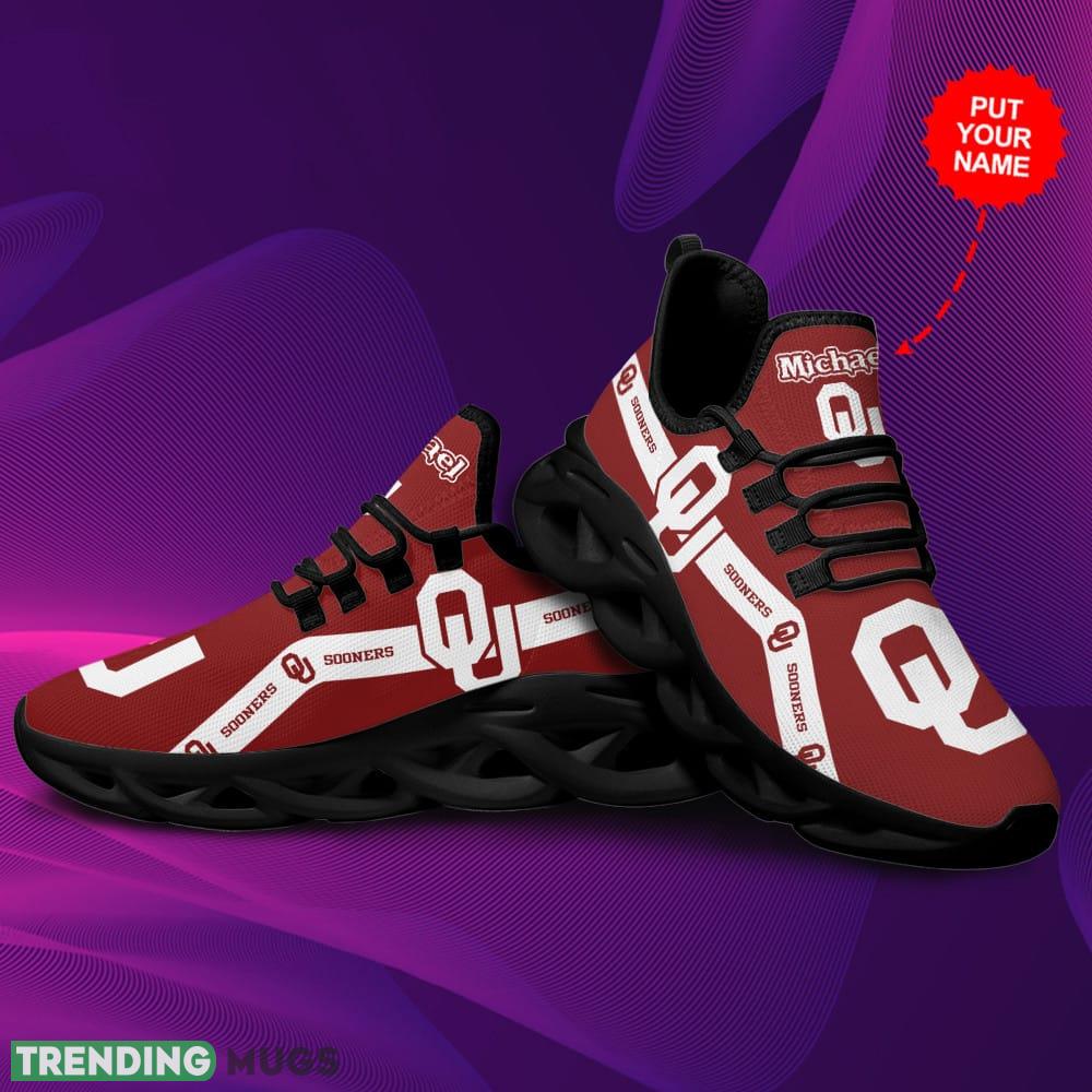 Oklahoma Sooners Summer Custom Name Max Soul Sneakers Luxury NCAA1 Shoes For Men Women Gift Chunky For Fans Max Soul Oklahoma Sooners Summer Custom Name Max Soul Sneakers Luxury NCAA1 Shoes For Men Women Gift Chunky For Fans Max Soul