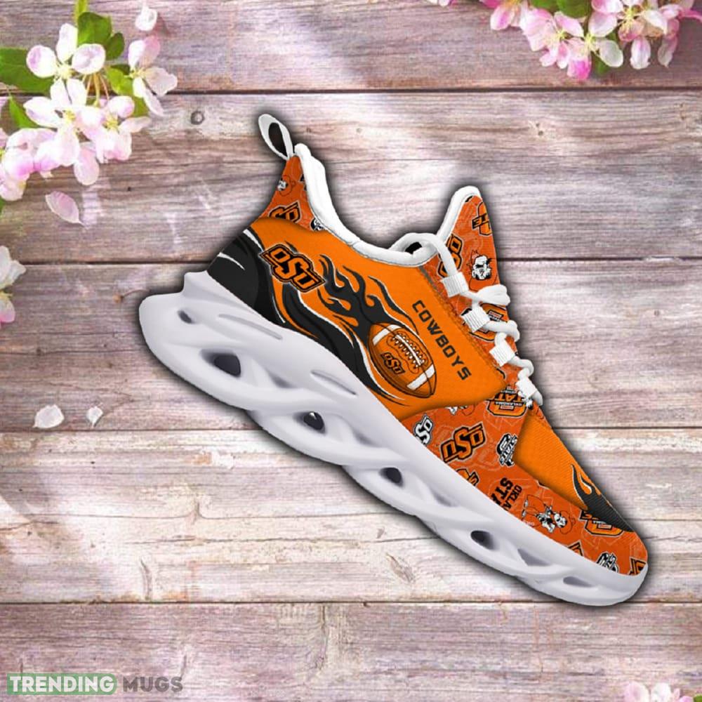 Oklahoma State Cowboys Personalized Max Soul Sneakers New Running Shoes For Fans Max Soul Oklahoma State Cowboys Personalized Max Soul Sneakers New Running Shoes For Fans Max Soul