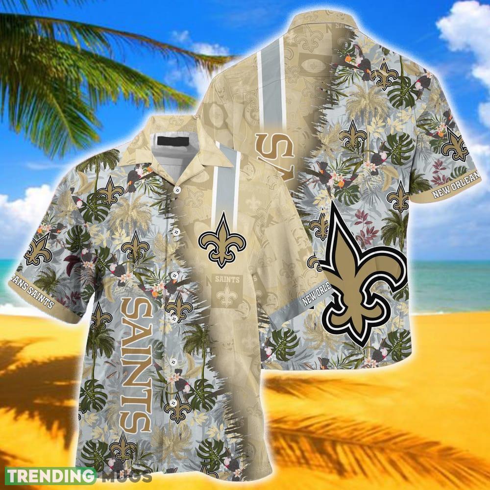 Orleans Saints NFL Team Football Button Down Hawaiian Shirt For Fans Men And Women Gift Aloha Beach -  Orleans Saints NFL Team Football Button Down Hawaiian Shirt For Fans Men And Women Gift Aloha Beach