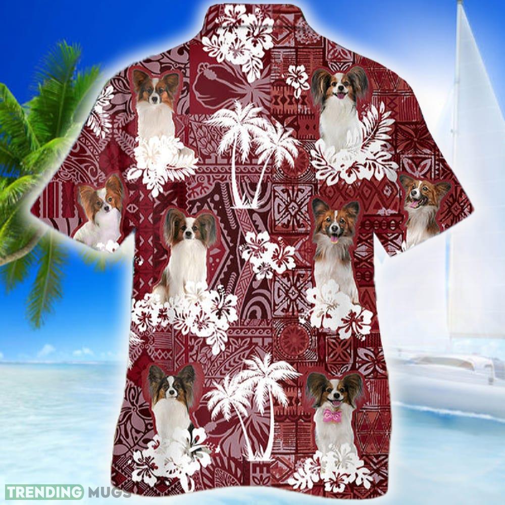 Papillon Hawaiian Shirt Dog Lover Summer Gift For Men Women Beach Hawaiian Shirt Papillon Hawaiian Shirt Dog Lover Summer Gift For Men Women Beach Hawaiian Shirt