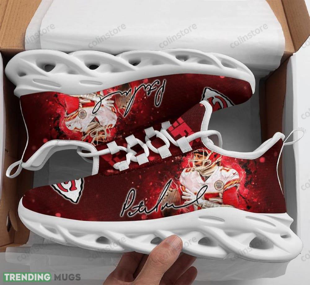 Patrick Mahomes Kansas City Chiefs Max Soul Shoes Athletic Chunky Sneakers Fans Gift - Patrick Mahomes Kansas City Chiefs Max Soul Shoes For Men And Women 10