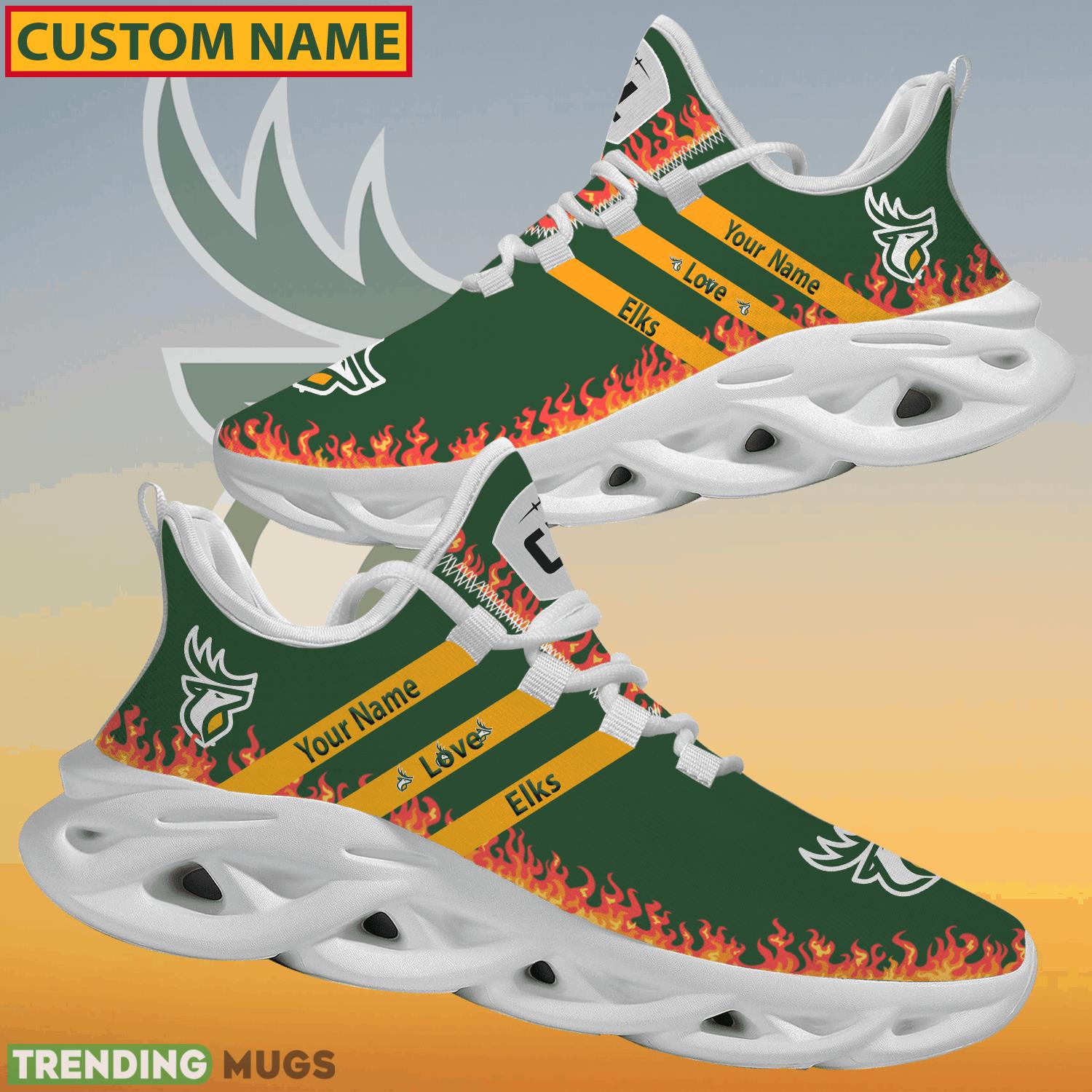 Personalized CFL Edmonton Elks Logo New Style Max Soul Shoes For Fans Max Soul Personalized CFL Edmonton Elks Logo New Style Max Soul Shoes For Fans Max Soul
