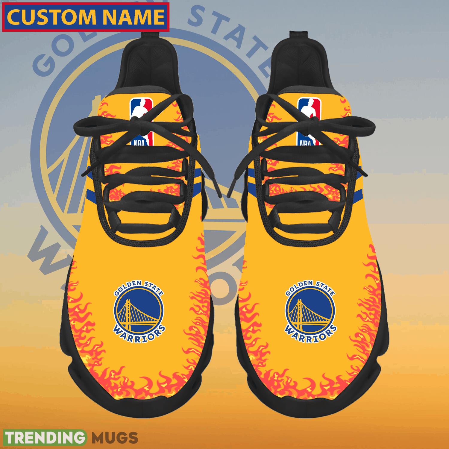 Personalized NBA Golden State Warriors Logo New Style Max Soul Shoes For Lover - NBA Golden State Warriors Logo Love Personalized Max Soul Shoes Photo 1 Personalized NBA Golden State Warriors Logo New Style Max Soul Shoes For Lover - NBA Golden State Warriors Logo Love Personalized Max Soul Shoes Photo 1