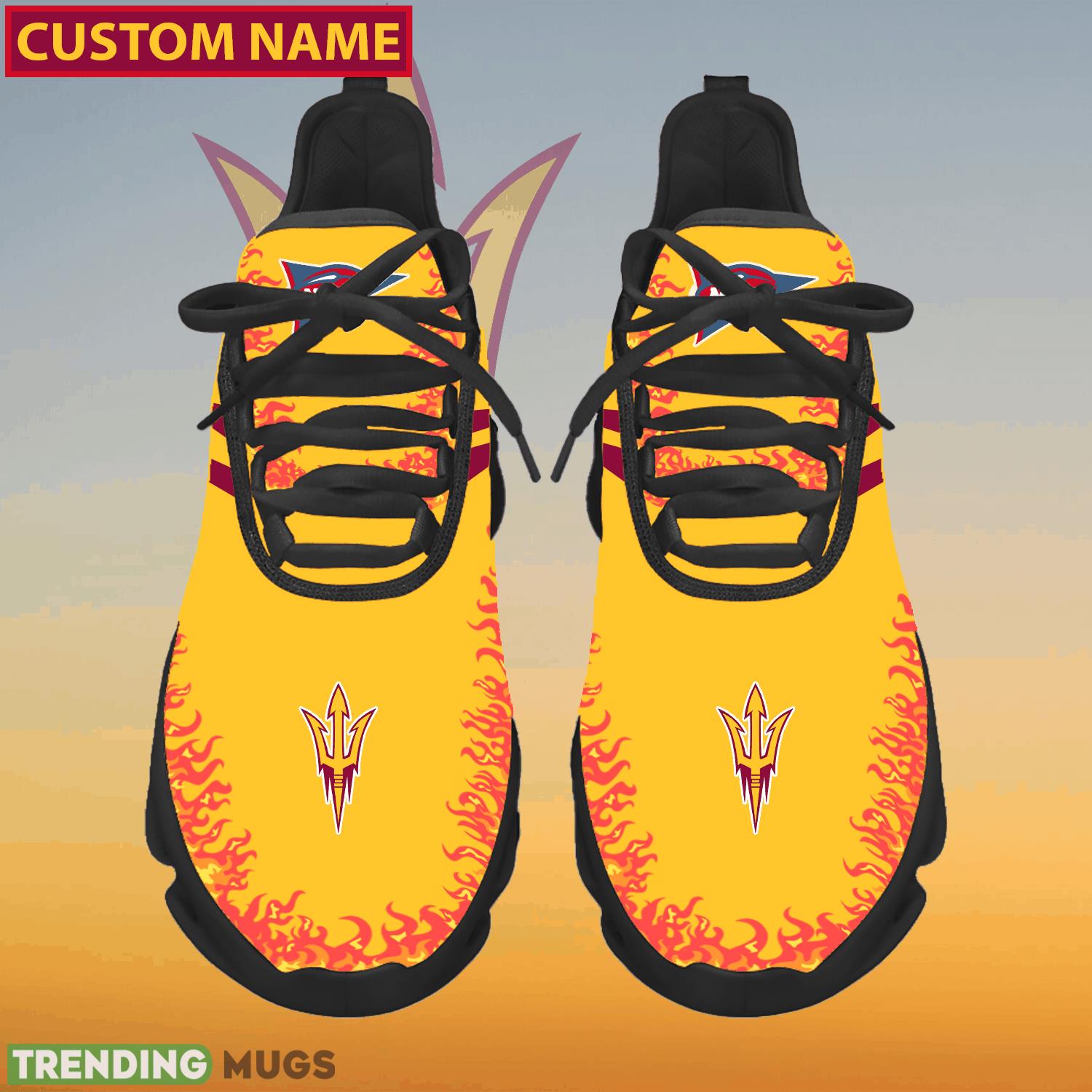 Personalized NCAA Arizona State Sun Devils Logo New Style Max Soul Shoes For Lover - NCAA Arizona State Sun Devils Logo Love Personalized Max Soul Shoes Photo 1 Personalized NCAA Arizona State Sun Devils Logo New Style Max Soul Shoes For Lover - NCAA Arizona State Sun Devils Logo Love Personalized Max Soul Shoes Photo 1