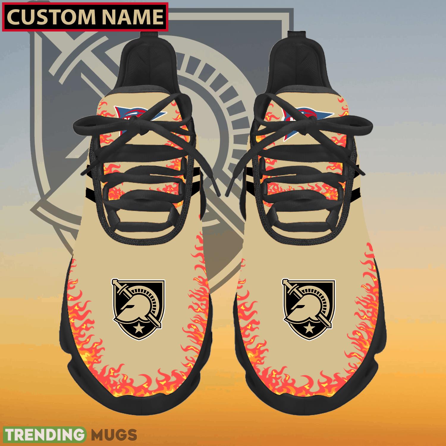 Personalized NCAA Army West Point Black Knights Logo New Style Max Soul Shoes For Fans - NCAA Army West Point Black Knights Logo Love Personalized Max Soul Shoes Photo 1 Personalized NCAA Army West Point Black Knights Logo New Style Max Soul Shoes For Fans - NCAA Army West Point Black Knights Logo Love Personalized Max Soul Shoes Photo 1