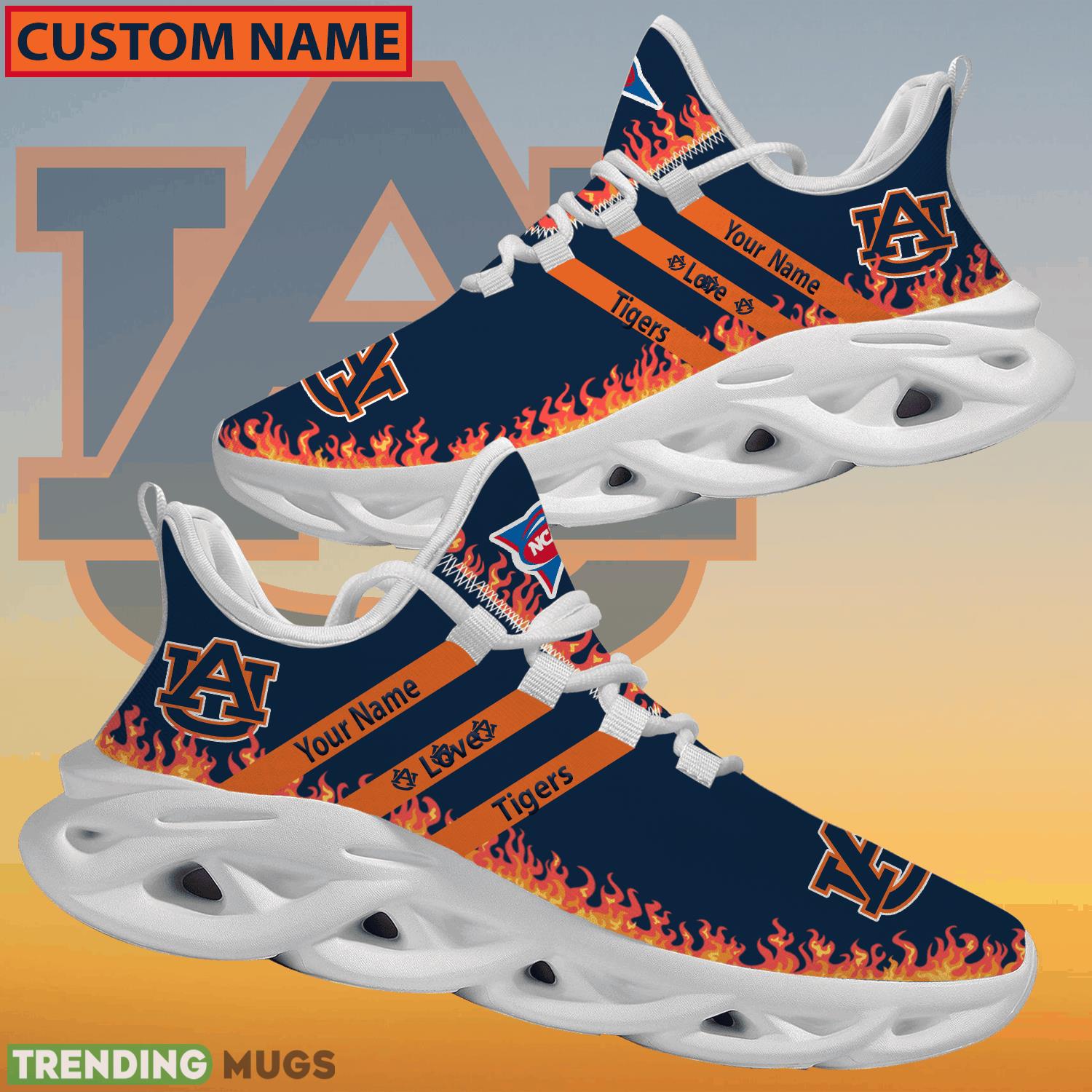 Personalized NCAA Auburn Tigers Logo New Style Max Soul Shoes For Lover Max Soul Personalized NCAA Auburn Tigers Logo New Style Max Soul Shoes For Lover Max Soul