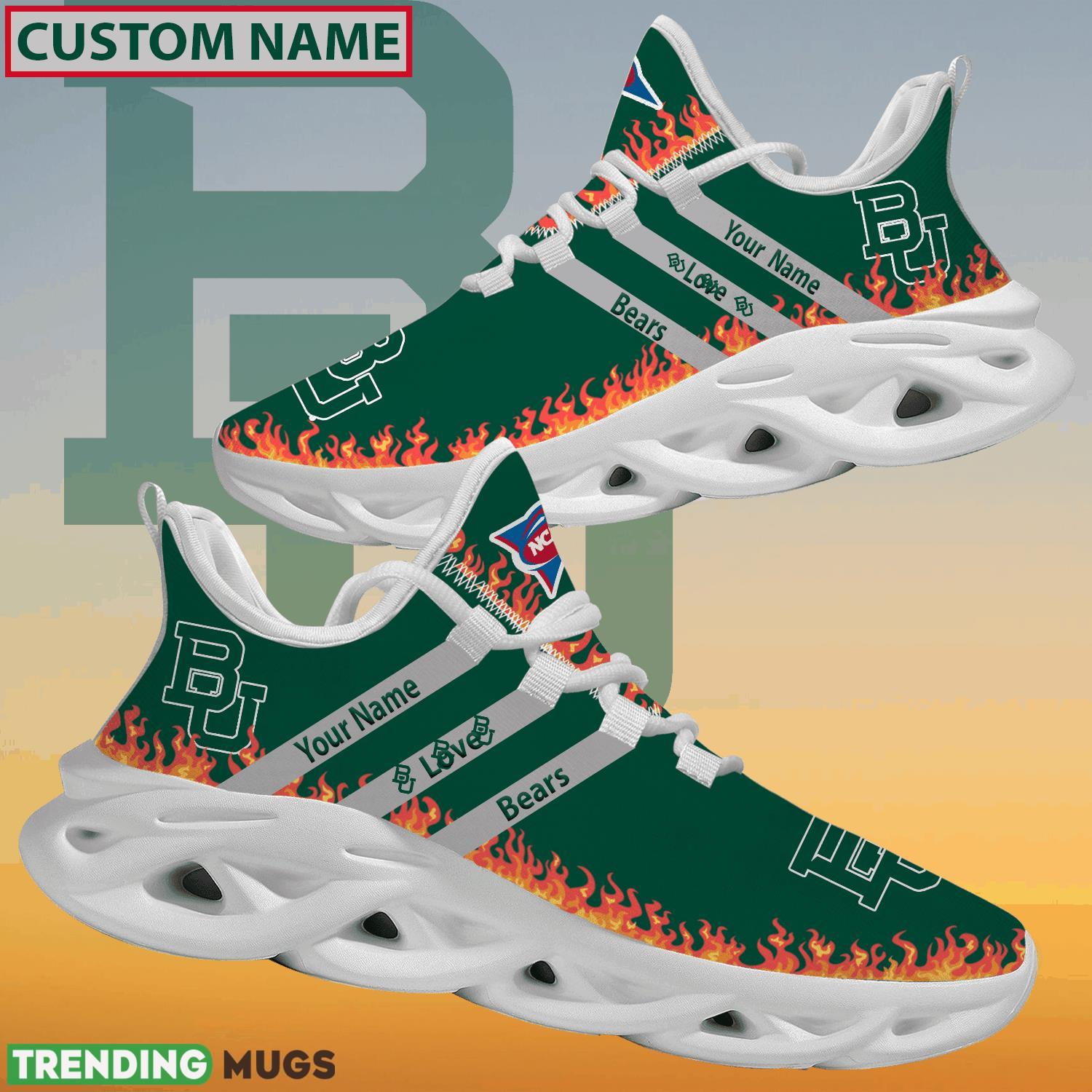 Personalized NCAA Baylor Bears Logo New Style Max Soul Shoes For Fans Max Soul Personalized NCAA Baylor Bears Logo New Style Max Soul Shoes For Fans Max Soul