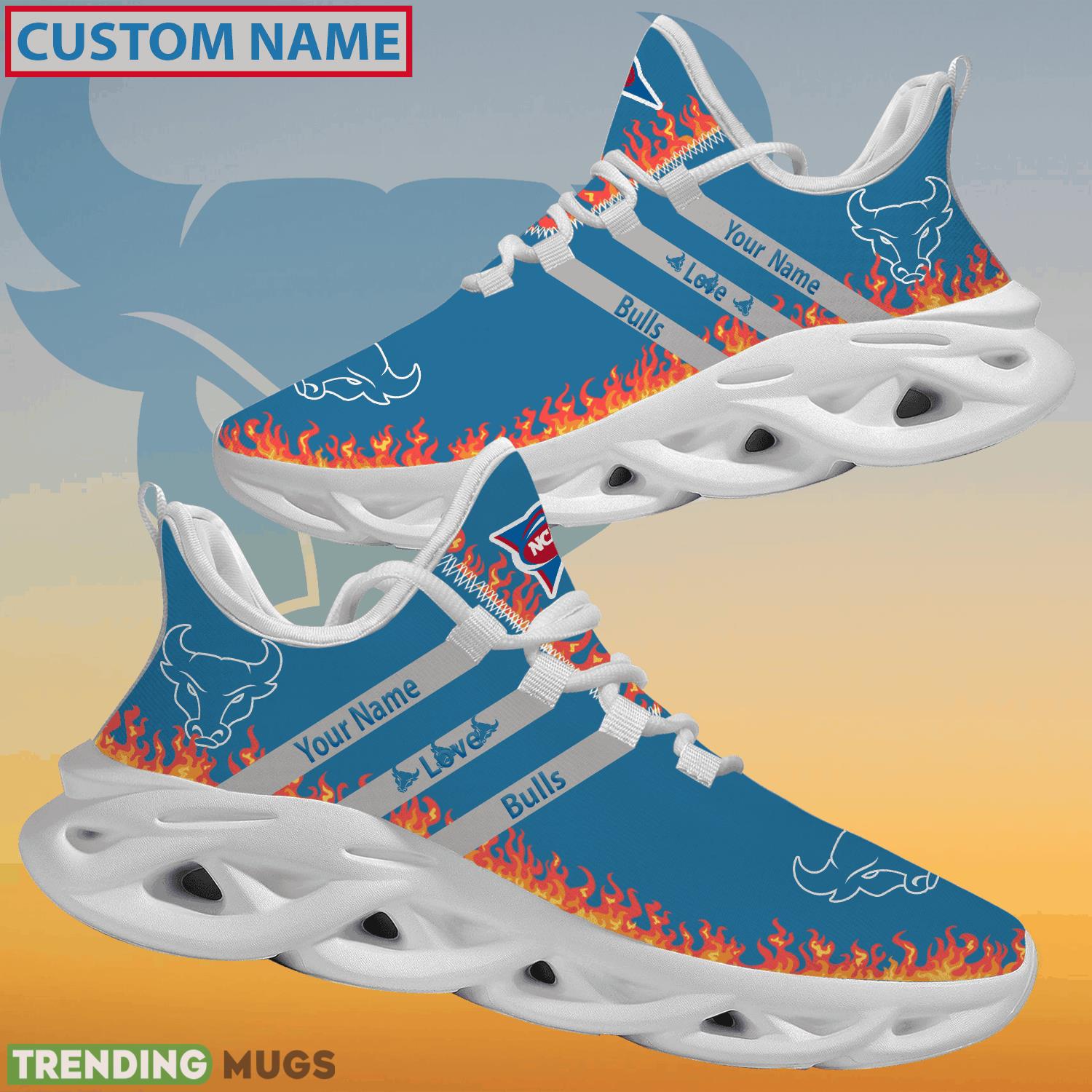 Personalized NCAA Buffalo Bulls Logo New Style Max Soul Shoes For Men And Women Max Soul Personalized NCAA Buffalo Bulls Logo New Style Max Soul Shoes For Men And Women Max Soul