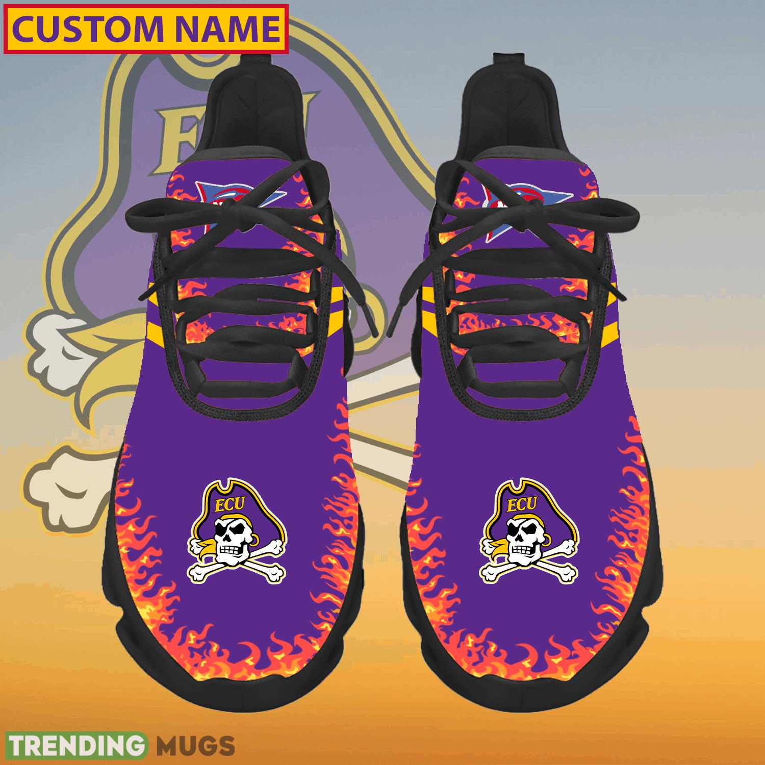 Personalized NCAA East Carolina Pirates Logo New Style Max Soul Shoes For Men And Women - NCAA East Carolina Pirates Logo Love Personalized Max Soul Shoes Photo 1 Personalized NCAA East Carolina Pirates Logo New Style Max Soul Shoes For Men And Women - NCAA East Carolina Pirates Logo Love Personalized Max Soul Shoes Photo 1