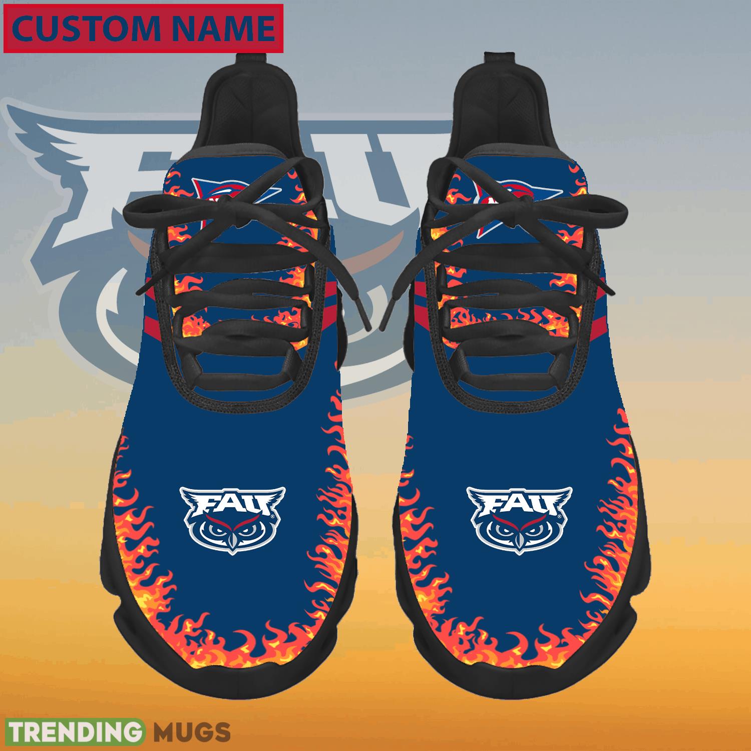 Personalized NCAA Florida Atlantic Owls Logo New Style Max Soul Shoes For Men And Women - NCAA Florida Atlantic Owls Logo Love Personalized Max Soul Shoes Photo 1 Personalized NCAA Florida Atlantic Owls Logo New Style Max Soul Shoes For Men And Women - NCAA Florida Atlantic Owls Logo Love Personalized Max Soul Shoes Photo 1