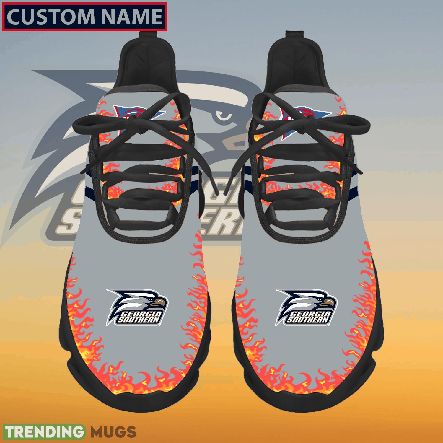 Personalized NCAA Georgia Southern Eagles Logo New Style Max Soul Shoes For Men And Women - NCAA Georgia Southern Eagles Logo Love Personalized Max Soul Shoes Photo 1 Personalized NCAA Georgia Southern Eagles Logo New Style Max Soul Shoes For Men And Women - NCAA Georgia Southern Eagles Logo Love Personalized Max Soul Shoes Photo 1