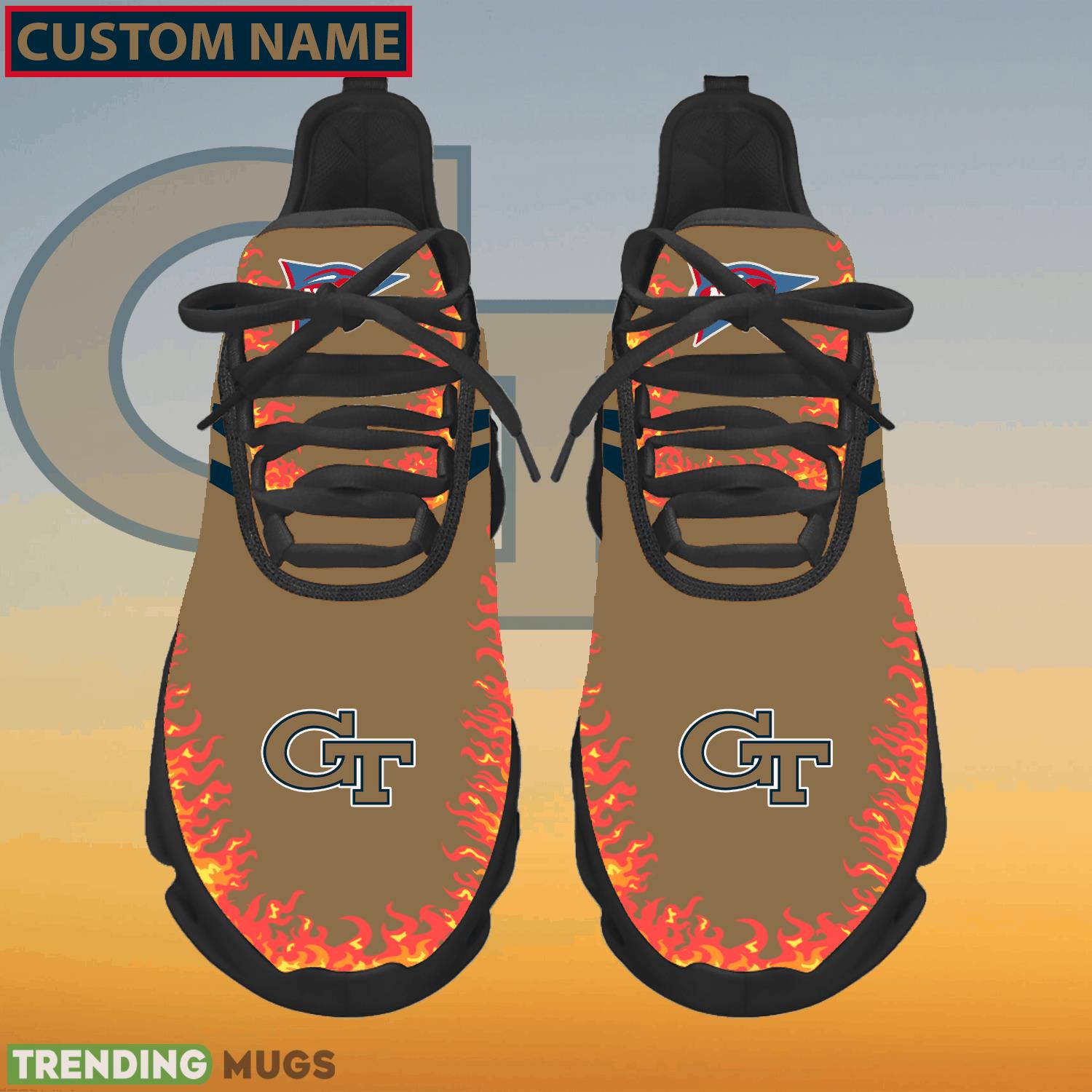 Personalized NCAA Georgia Tech Yellow Jackets Logo New Style Max Soul Shoes For Men And Women - NCAA Georgia Tech Yellow Jackets Logo Love Personalized Max Soul Shoes Photo 1 Personalized NCAA Georgia Tech Yellow Jackets Logo New Style Max Soul Shoes For Men And Women - NCAA Georgia Tech Yellow Jackets Logo Love Personalized Max Soul Shoes Photo 1