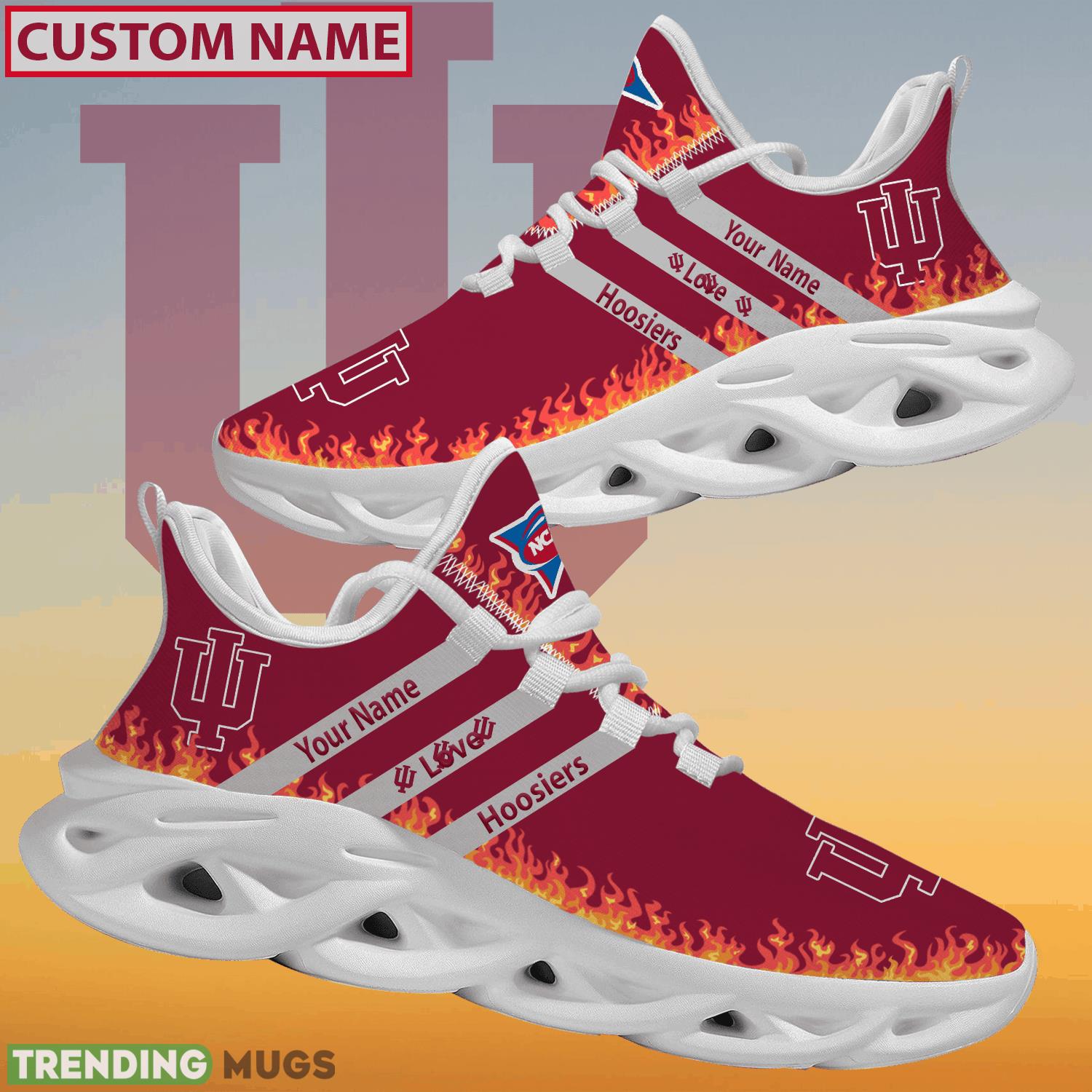 Personalized NCAA Indiana Hoosiers Logo New Style Max Soul Shoes For Fans Max Soul Personalized NCAA Indiana Hoosiers Logo New Style Max Soul Shoes For Fans Max Soul