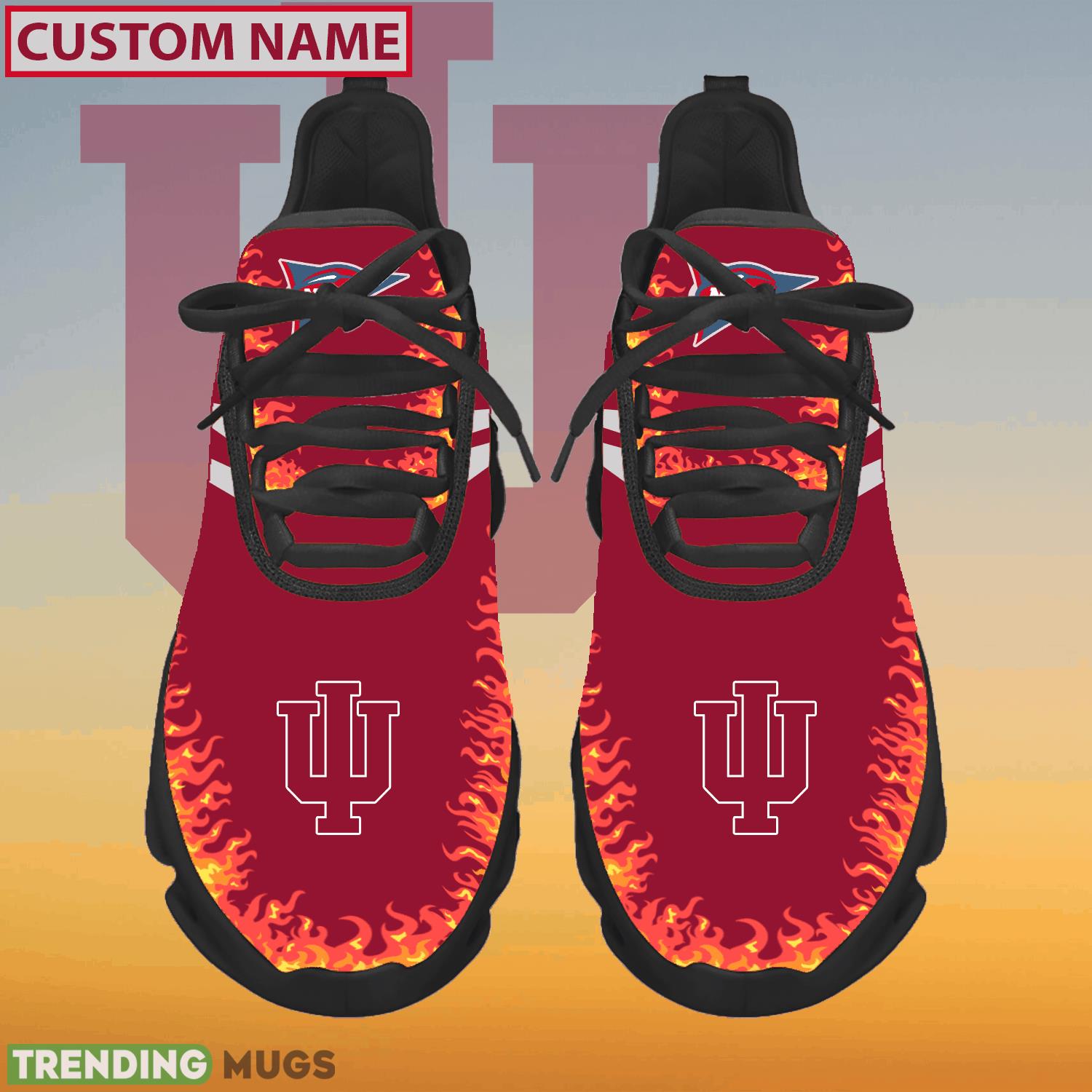 Personalized NCAA Indiana Hoosiers Logo New Style Max Soul Shoes For Fans - NCAA Indiana Hoosiers Logo Love Personalized Max Soul Shoes Photo 1 Personalized NCAA Indiana Hoosiers Logo New Style Max Soul Shoes For Fans - NCAA Indiana Hoosiers Logo Love Personalized Max Soul Shoes Photo 1