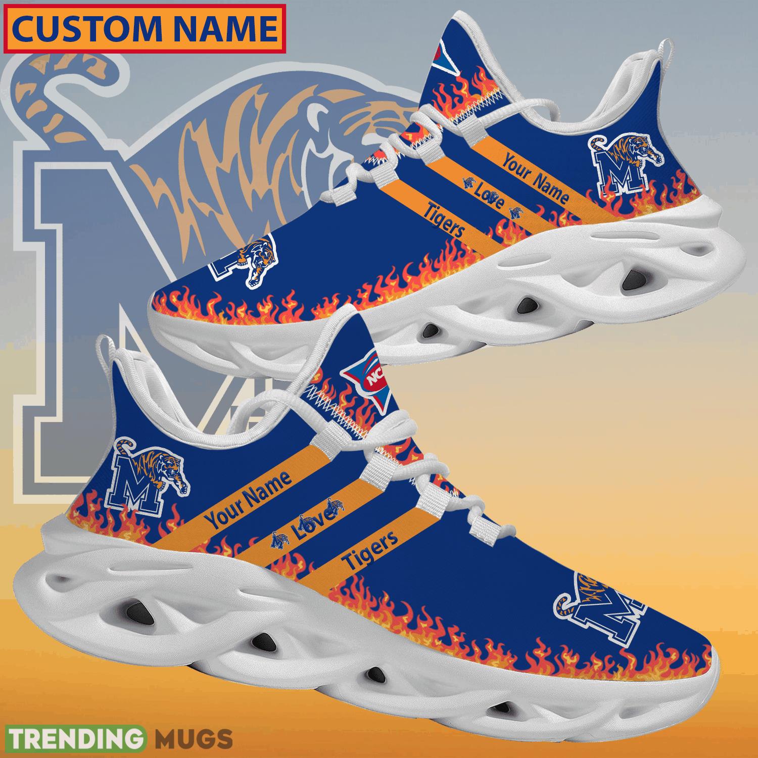 Personalized NCAA Memphis Tigers Logo New Style Max Soul Shoes For Lover Max Soul Personalized NCAA Memphis Tigers Logo New Style Max Soul Shoes For Lover Max Soul