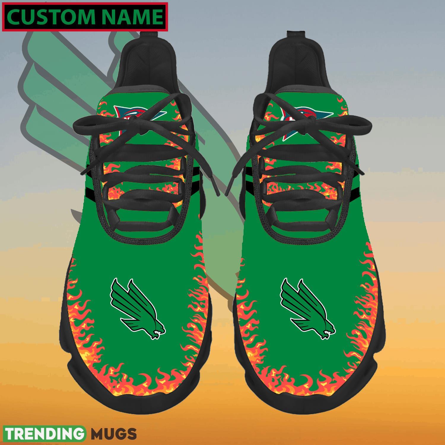 Personalized NCAA North Texas Mean Green Logo New Style Max Soul Shoes For Men And Women - NCAA North Texas Mean Green Logo Love Personalized Max Soul Shoes Photo 1 Personalized NCAA North Texas Mean Green Logo New Style Max Soul Shoes For Men And Women - NCAA North Texas Mean Green Logo Love Personalized Max Soul Shoes Photo 1