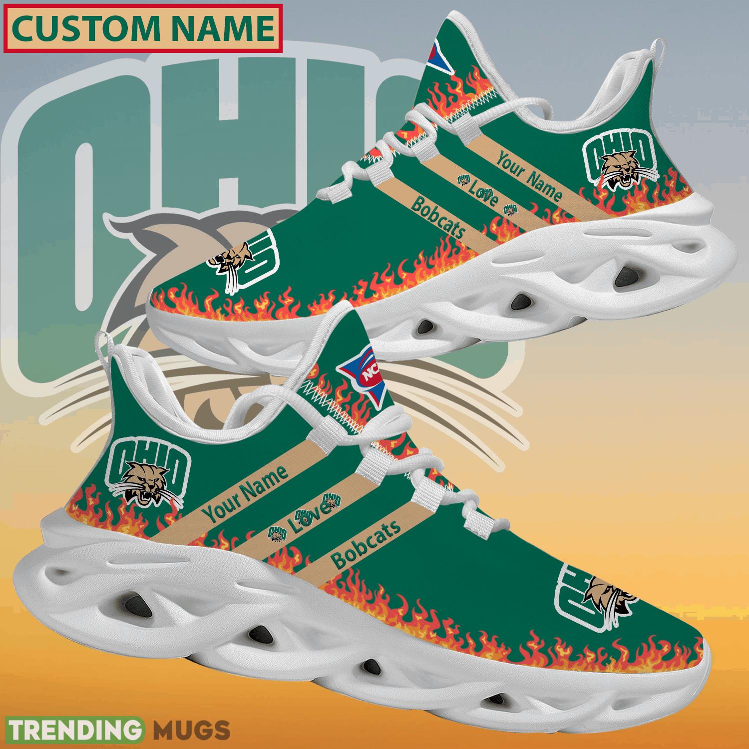 Personalized NCAA Ohio Bobcats Logo New Style Max Soul Shoes For Lover Max Soul Personalized NCAA Ohio Bobcats Logo New Style Max Soul Shoes For Lover Max Soul