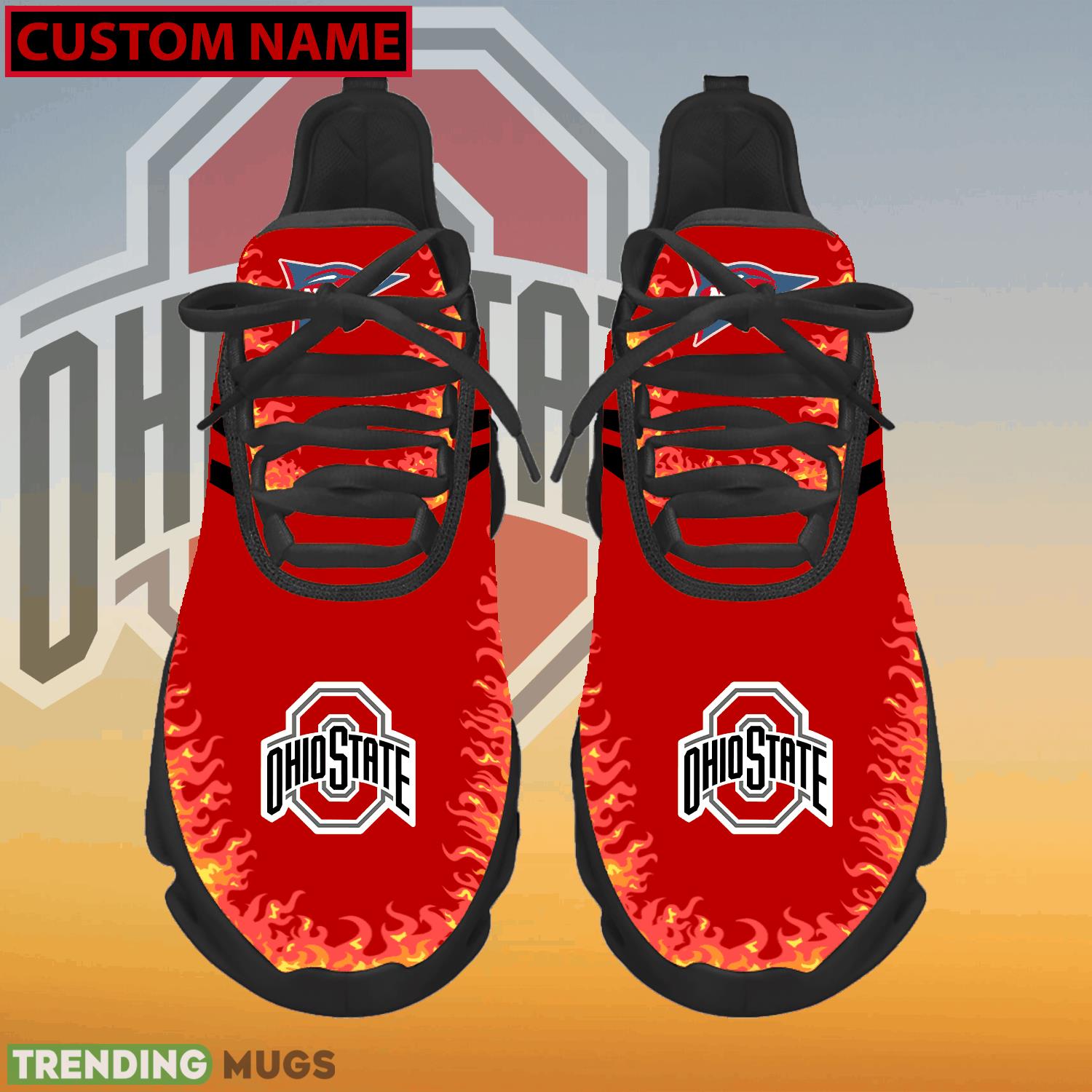 Personalized NCAA Ohio State Buckeyes Logo New Style Max Soul Shoes For Men And Women - NCAA Ohio State Buckeyes Logo Love Personalized Max Soul Shoes Photo 1 Personalized NCAA Ohio State Buckeyes Logo New Style Max Soul Shoes For Men And Women - NCAA Ohio State Buckeyes Logo Love Personalized Max Soul Shoes Photo 1