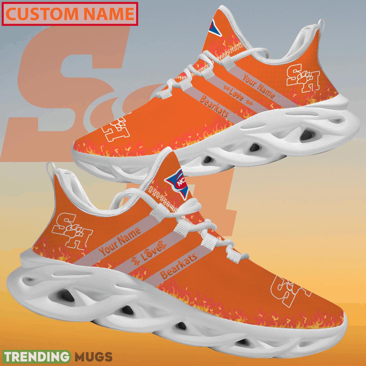 Personalized NCAA Sam Houston Bearkats Logo New Style Max Soul Shoes For Men And Women Max Soul Personalized NCAA Sam Houston Bearkats Logo New Style Max Soul Shoes For Men And Women Max Soul
