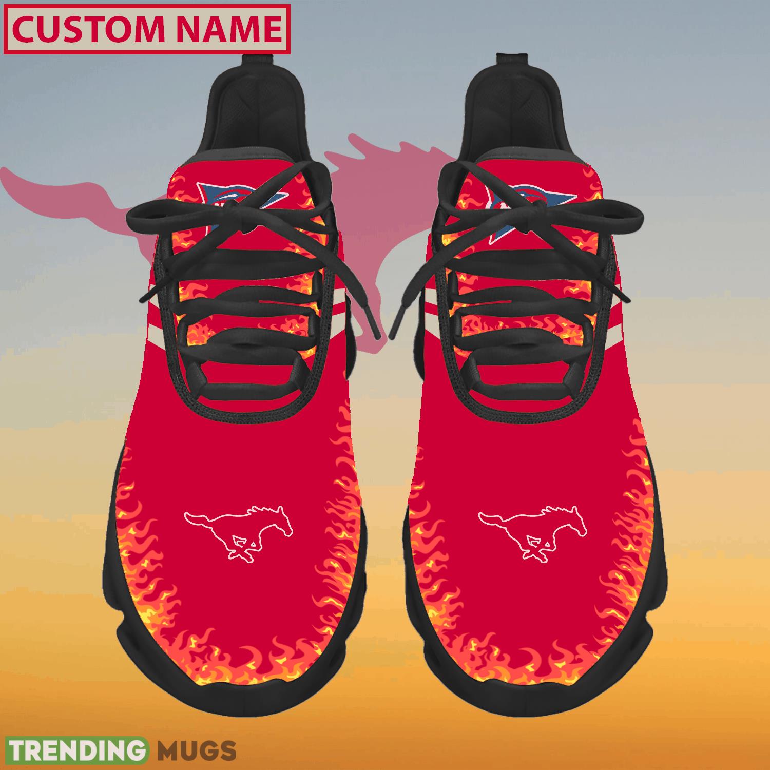 Personalized NCAA SMU Mustangs Logo New Style Max Soul Shoes For Men And Women - NCAA SMU Mustangs Logo Love Personalized Max Soul Shoes Photo 1 Personalized NCAA SMU Mustangs Logo New Style Max Soul Shoes For Men And Women - NCAA SMU Mustangs Logo Love Personalized Max Soul Shoes Photo 1