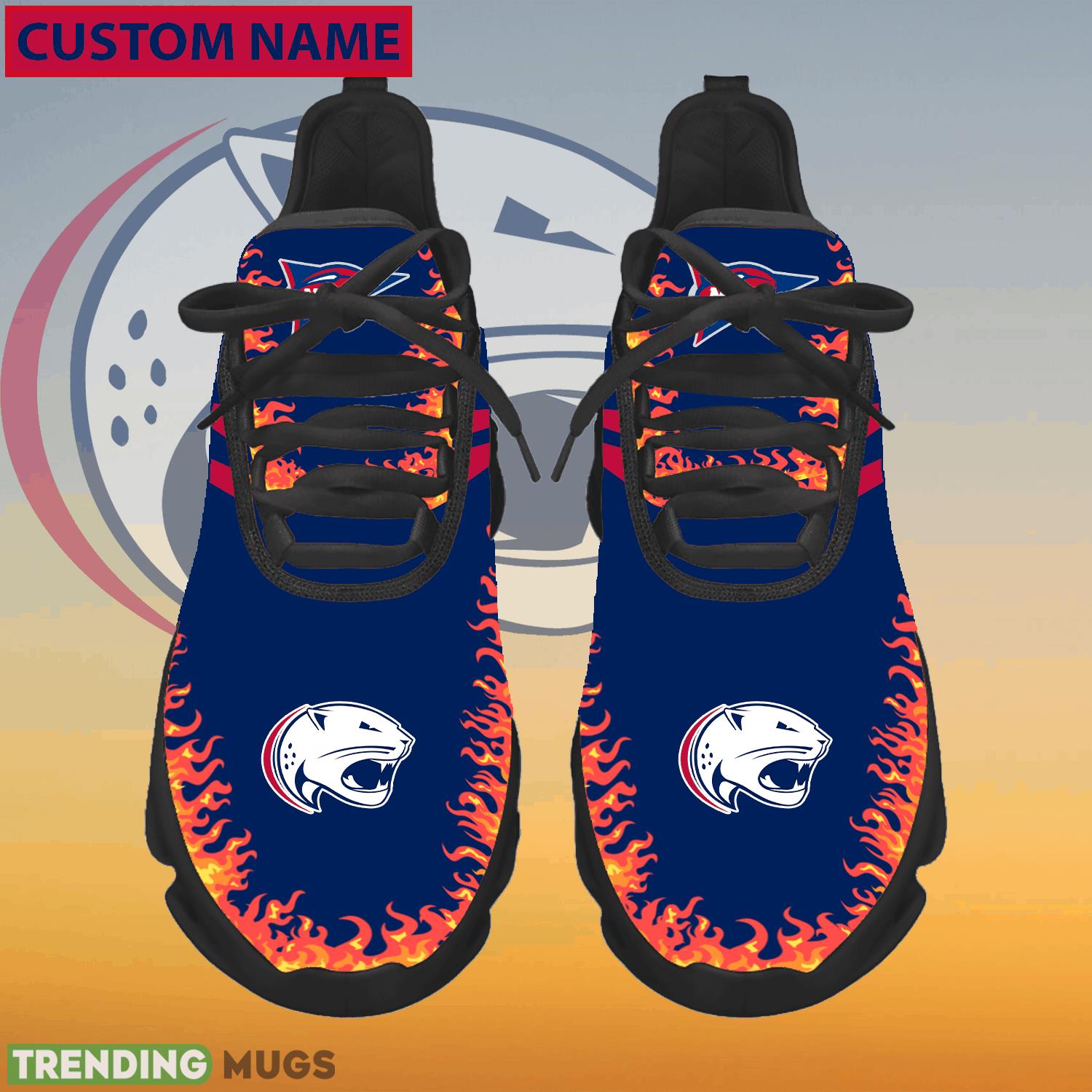 Personalized NCAA South Alabama Jaguars Logo New Style Max Soul Shoes For Fans - NCAA South Alabama Jaguars Logo Love Personalized Max Soul Shoes Photo 1 Personalized NCAA South Alabama Jaguars Logo New Style Max Soul Shoes For Fans - NCAA South Alabama Jaguars Logo Love Personalized Max Soul Shoes Photo 1